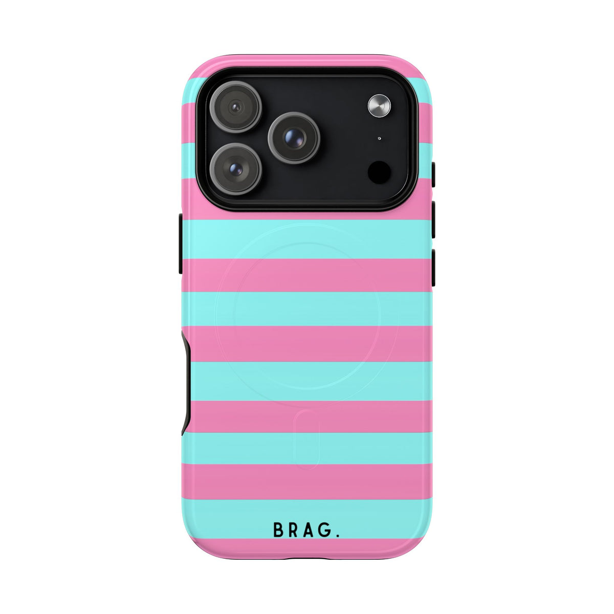 Taffy Stripe MagSafe Tough Phone Case — Magnetic Protective Cover
