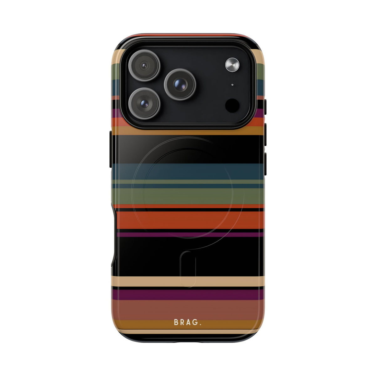 Market Stripe MagSafe Tough Phone Case — Magnetic Protective Cover