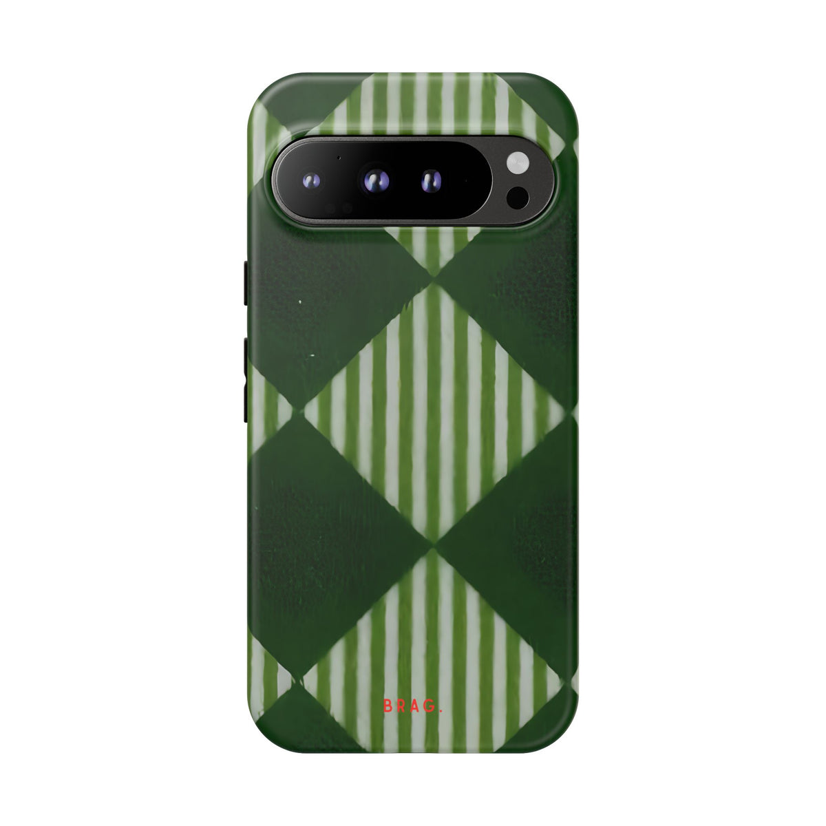 Woven Pattern Tough Phone Case – Shockproof Protective iPhone Cover