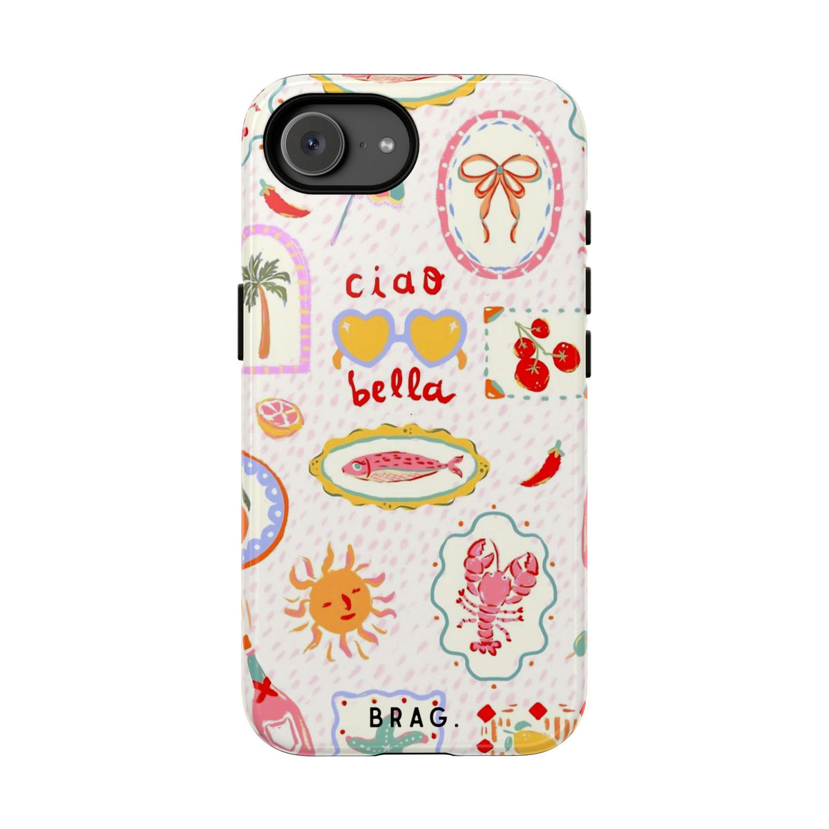 Ciao Bella Tough Phone Case – Shockproof Protective iPhone Cover