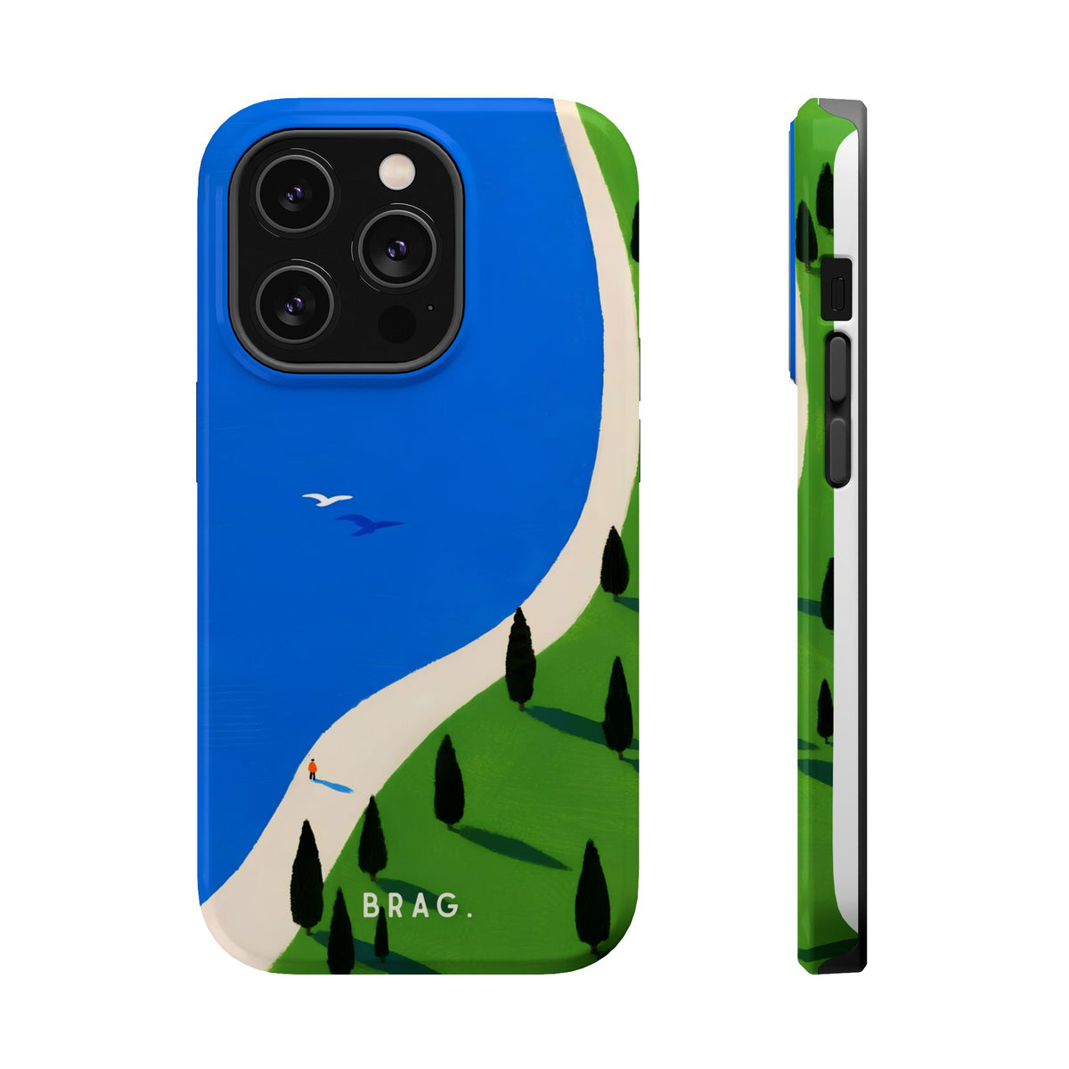 Blue Escape Magnetic Impact-Resistant Phone Case