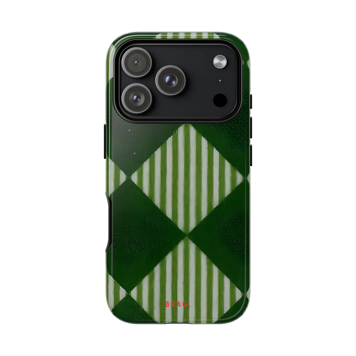 Woven Pattern Tough Phone Case – Shockproof Protective iPhone Cover