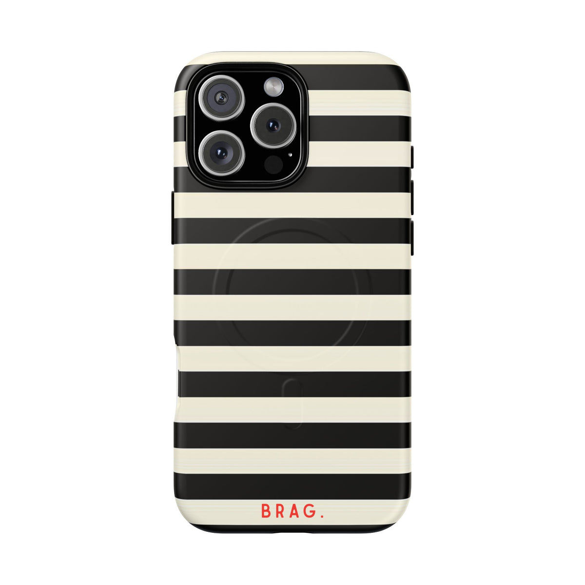 High Black MagSafe Tough Phone Case — Magnetic Protective Cover