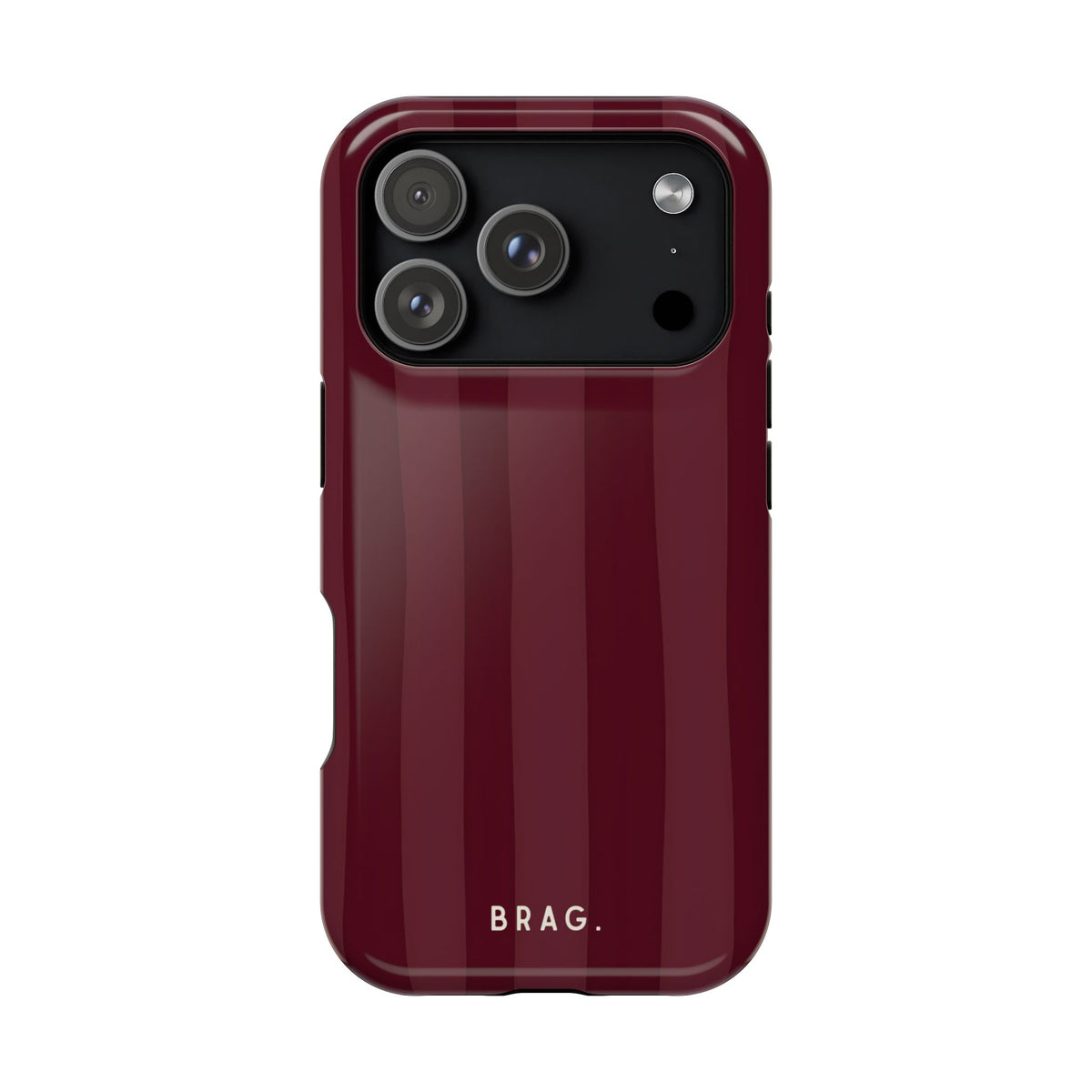 Dark Cherry Magnetic Impact-Resistant Phone Case
