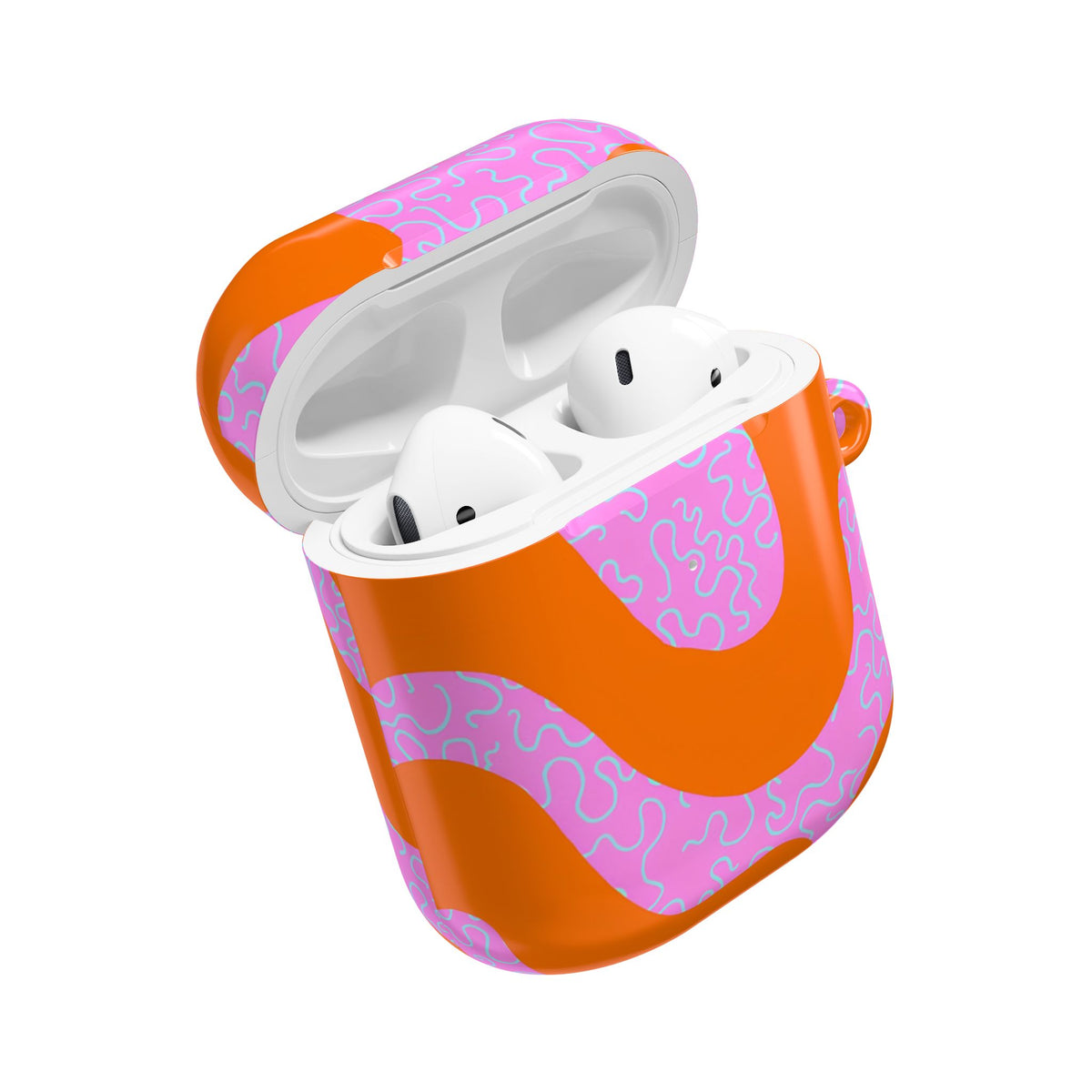 Coral Kiss AirPod Case – Slim Protective Charging Case