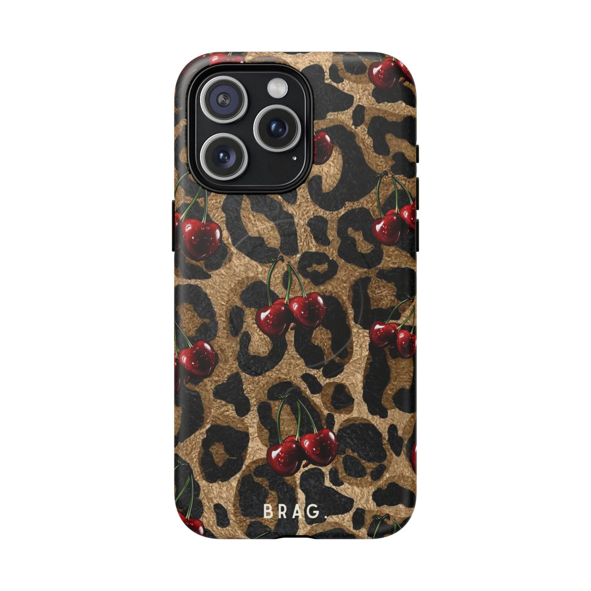 Cherry Hunter MagSafe Tough Phone Case — Magnetic Protective Cover