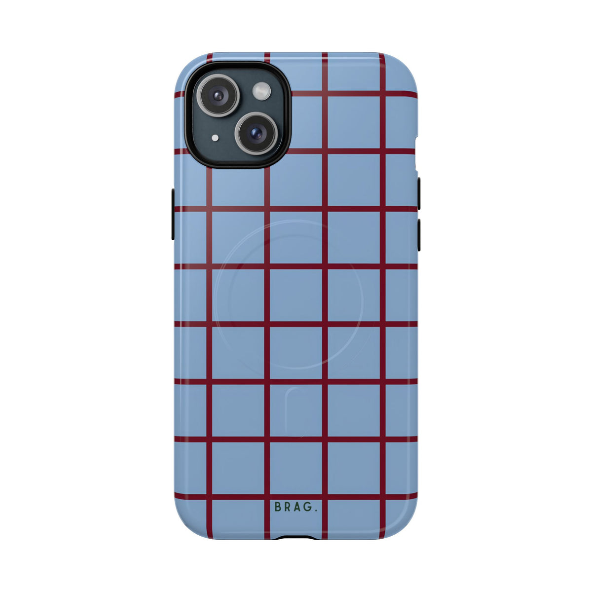 Checkerboard Romance MagSafe Tough Phone Case — Magnetic Protective Cover