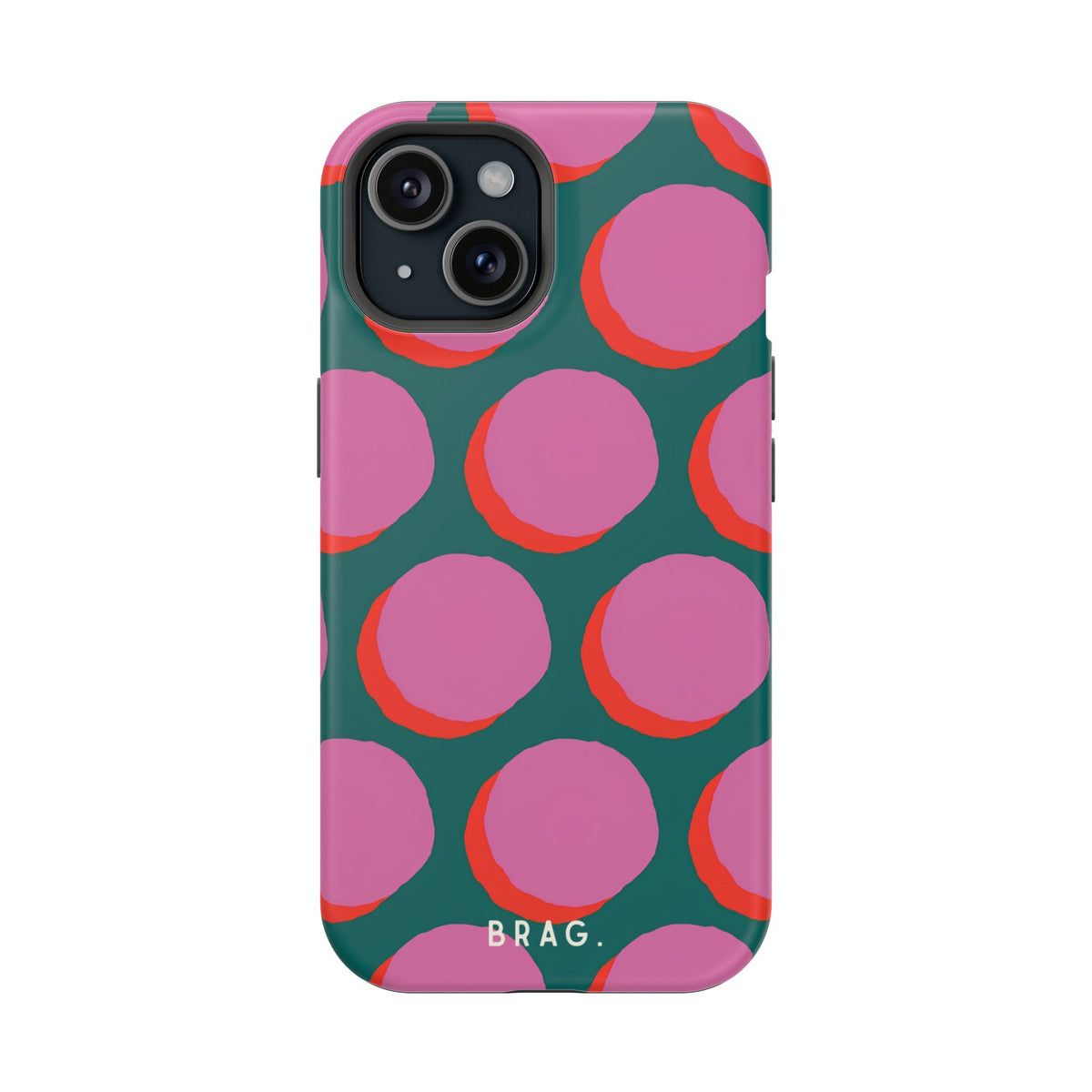 Pink Moon Magnetic Impact-Resistant Phone Case