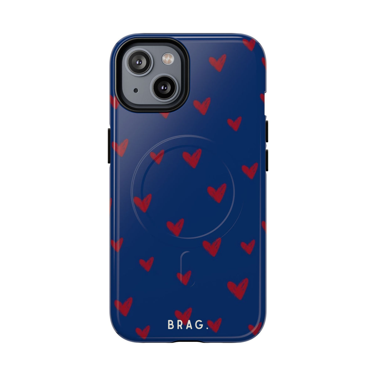Blue Flirt MagSafe Tough Phone Case — Magnetic Protective Cover
