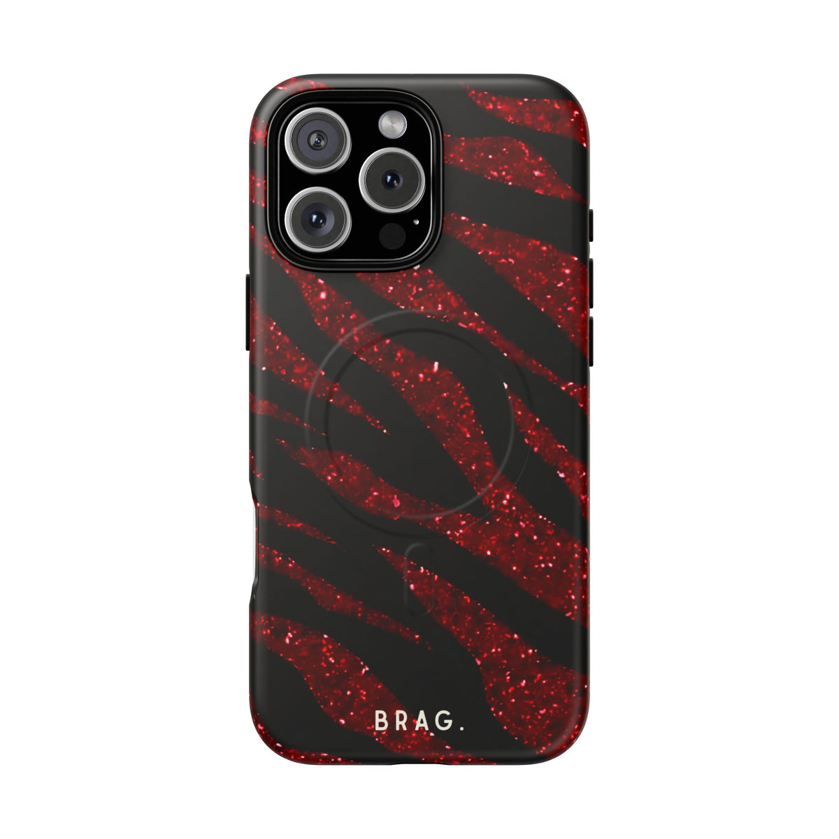 Red Tiger MagSafe Tough Phone Case — Magnetic Protective Cover