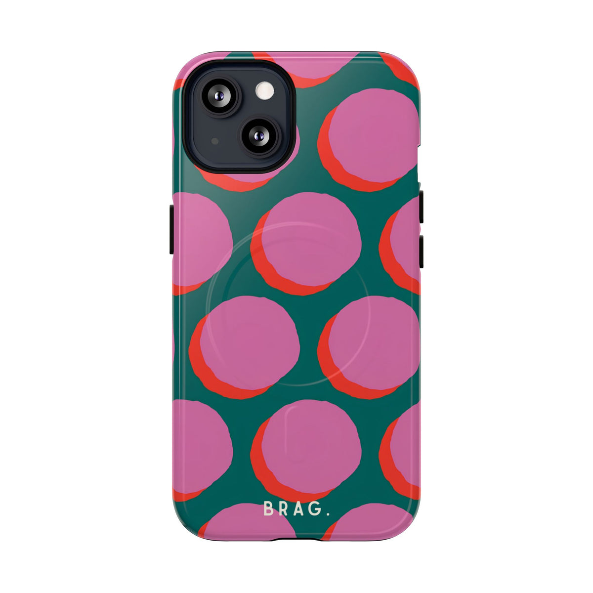 Pink Moon MagSafe Tough Phone Case — Magnetic Protective Cover