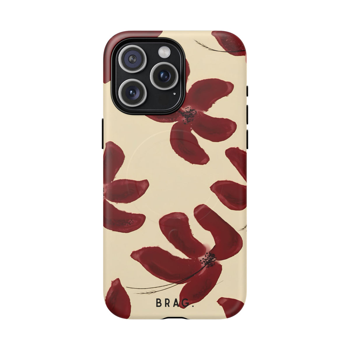 Cherry Bloom MagSafe Tough Phone Case — Magnetic Protective Cover