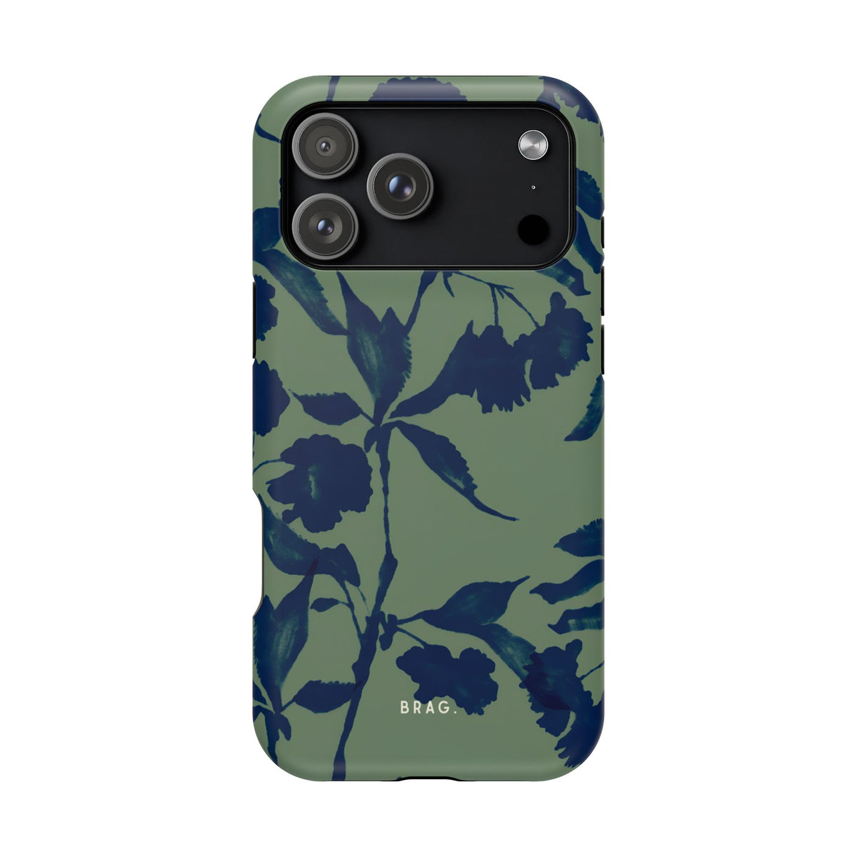 Sage Bloom Magnetic Impact-Resistant Phone Case