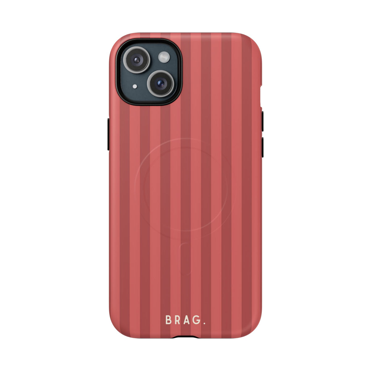 Sunset Stripe MagSafe Tough Phone Case — Magnetic Protective Cover