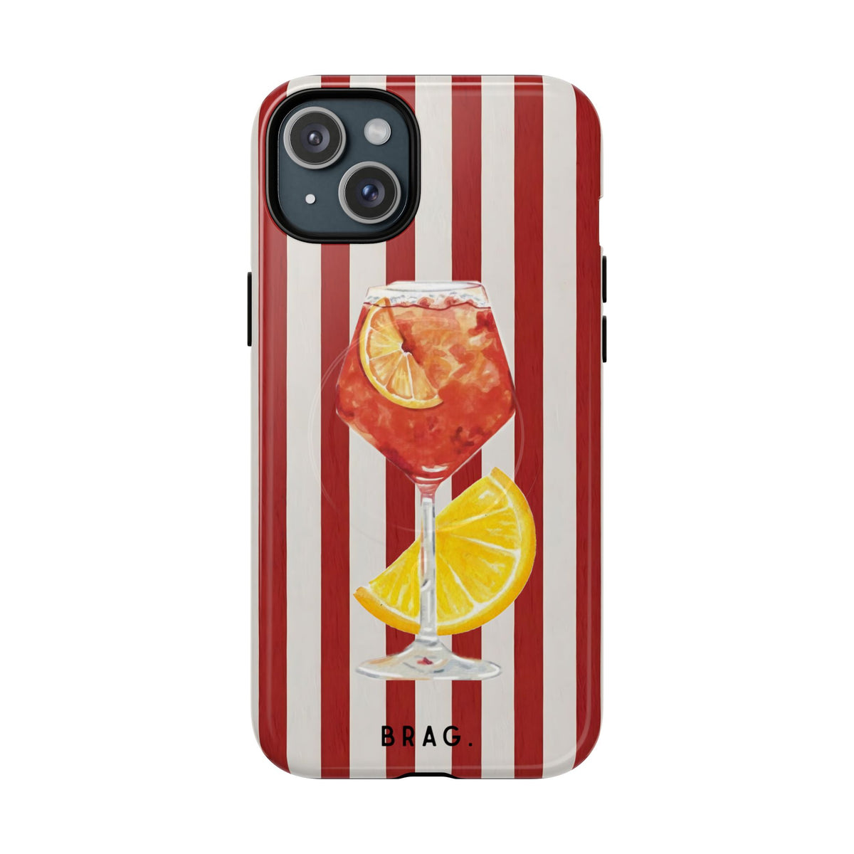 Aperol Spritz MagSafe Tough Phone Case — Magnetic Protective Cover