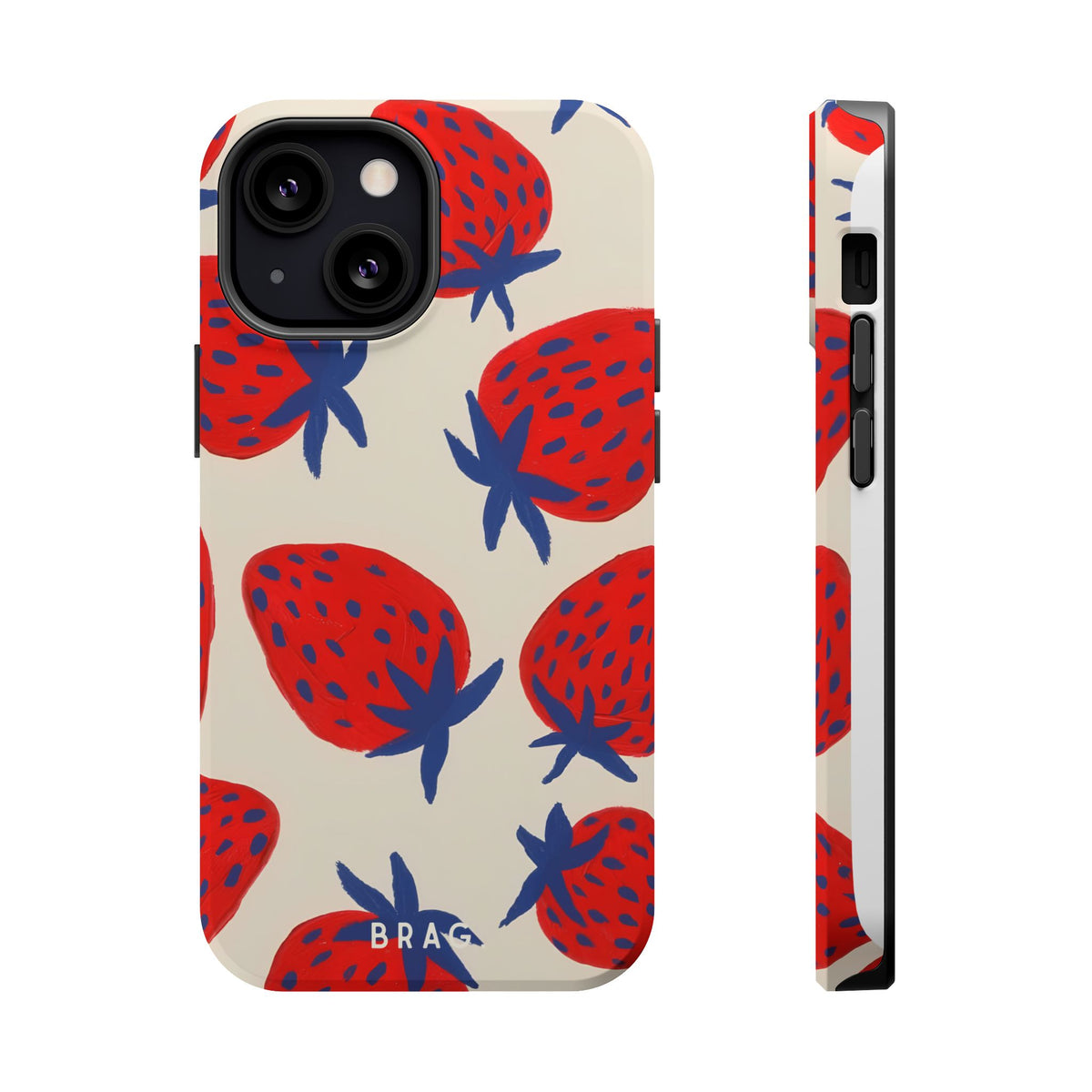 Strawberry Field Magnetic Impact-Resistant Phone Case