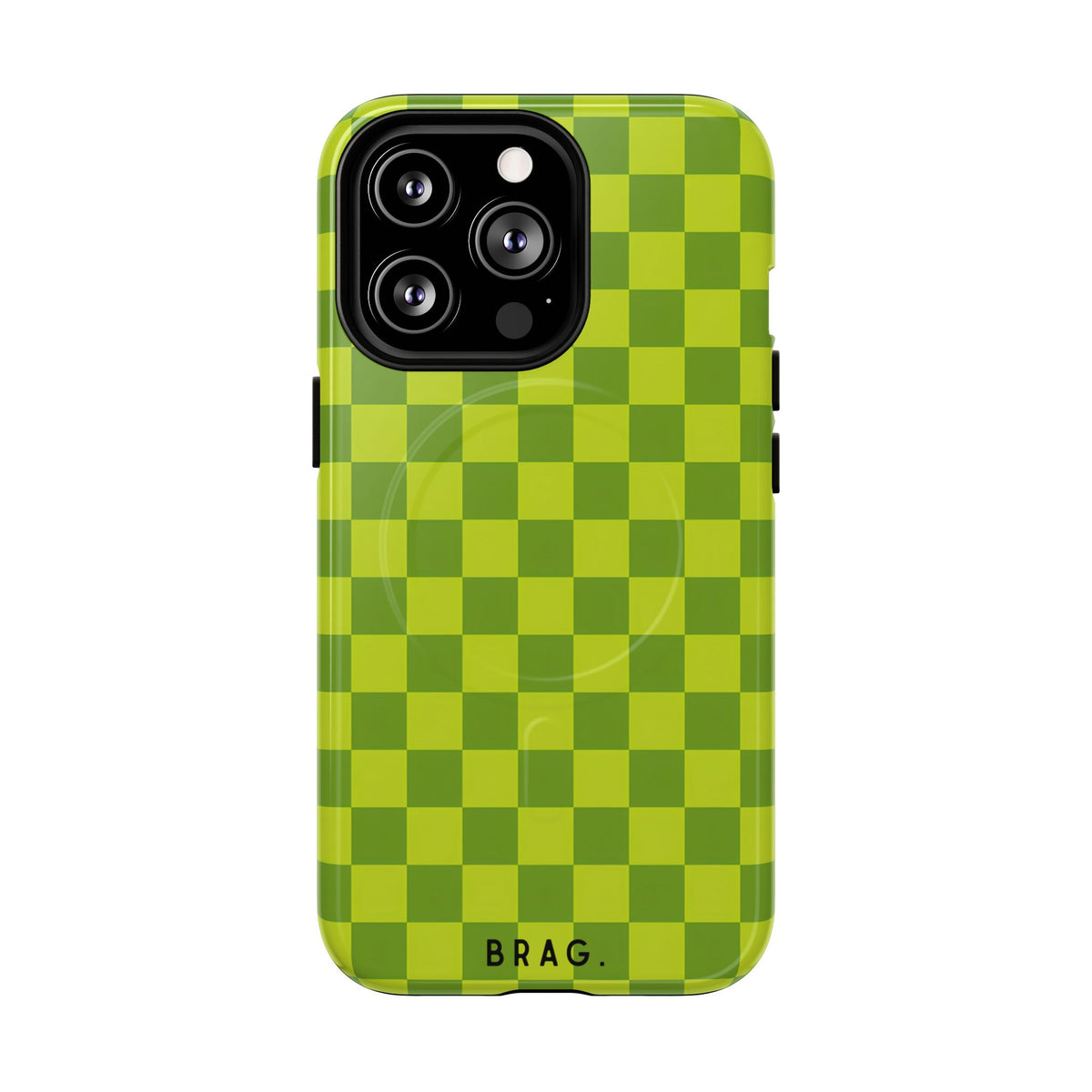 Lime Crush MagSafe Tough Phone Case — Magnetic Protective Cover