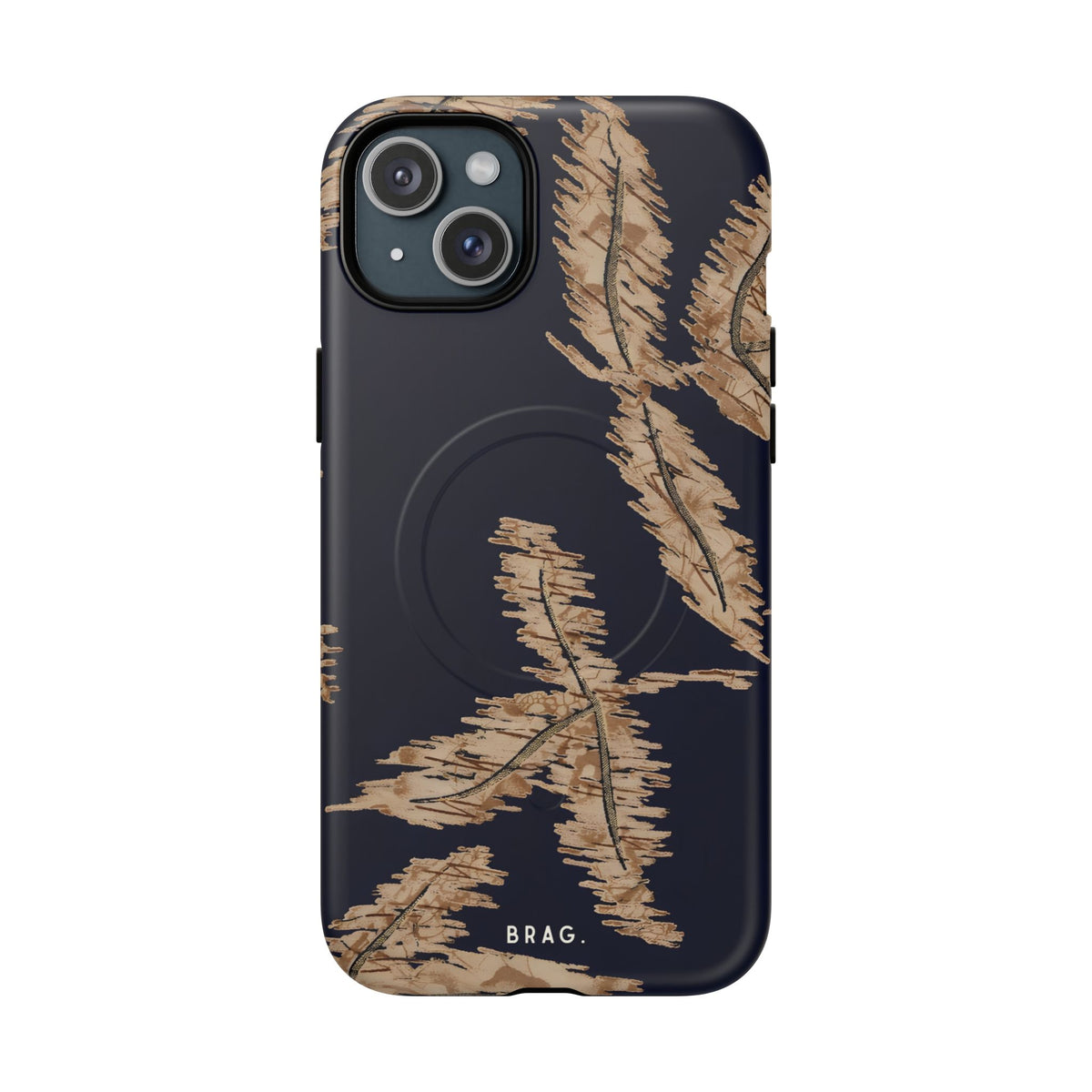 Golden Fern MagSafe Tough Phone Case — Magnetic Protective Cover