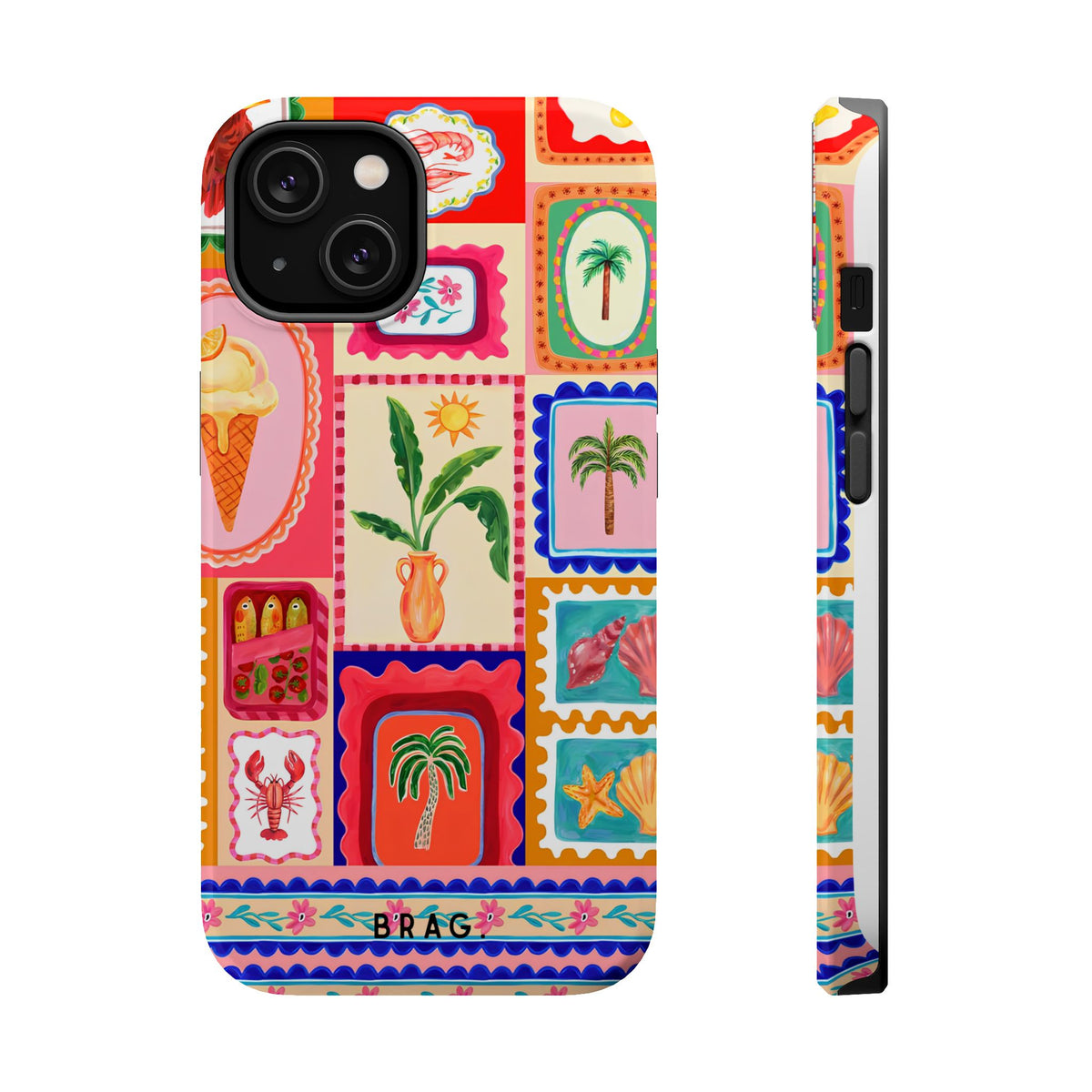 Postcard Magnetic Impact-Resistant Phone Case