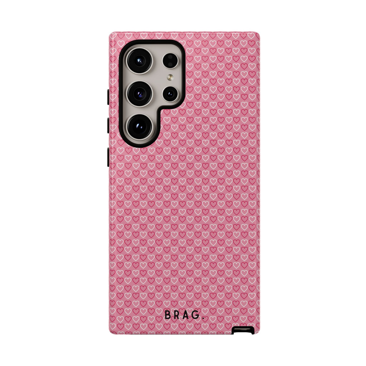 Pink Diamond Tough Phone Case – Shockproof Protective iPhone Cover