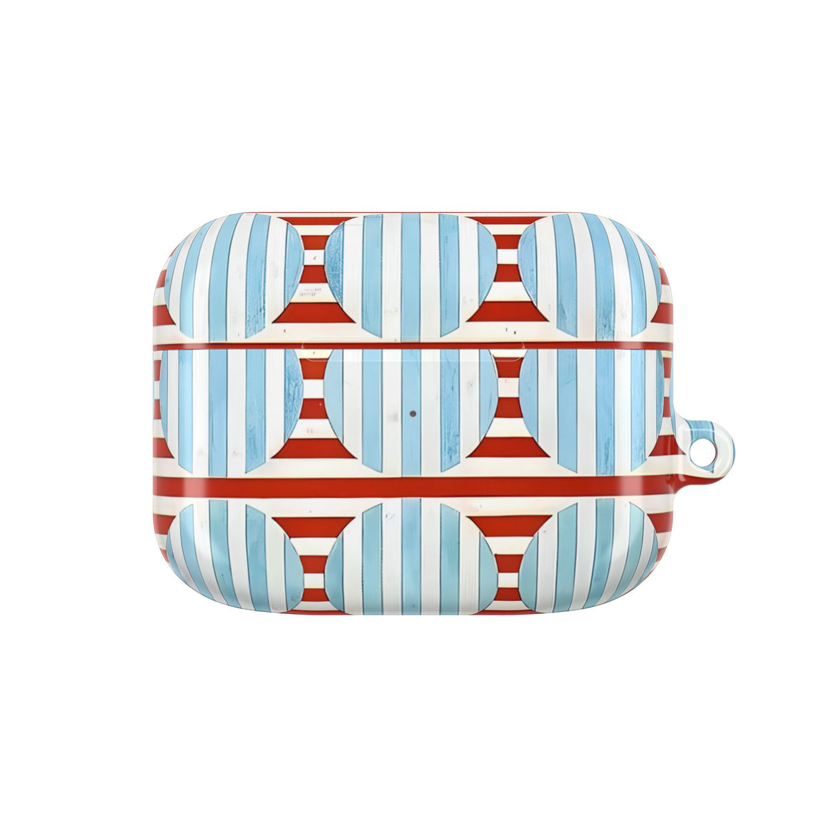Riviera Stripe AirPod Case – Slim Protective Charging Case