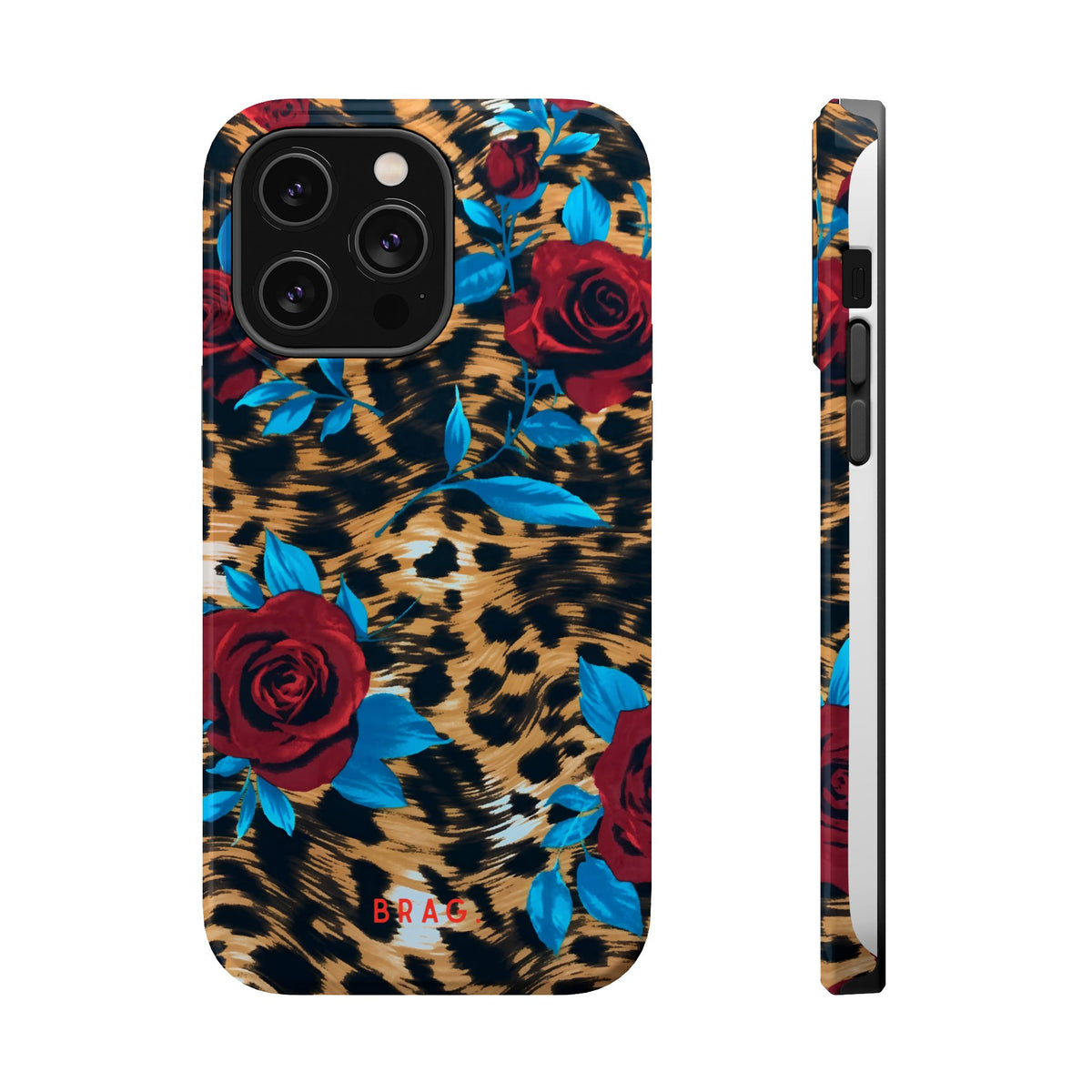 Wild Rose Magnetic Impact-Resistant Phone Case