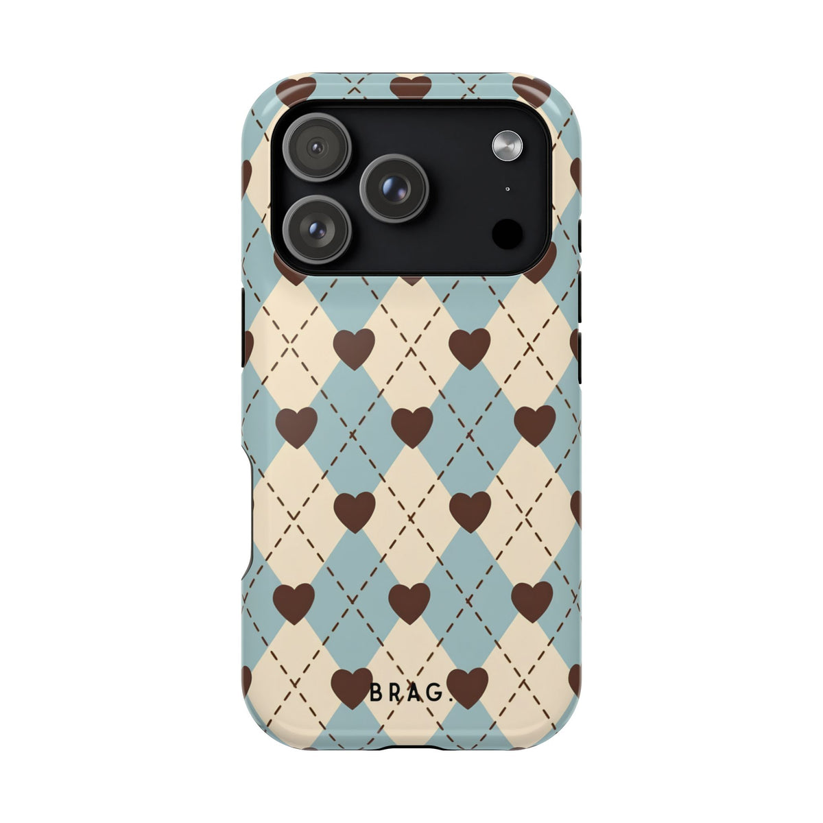 Sweetheart Plaid Magnetic Impact-Resistant Phone Case