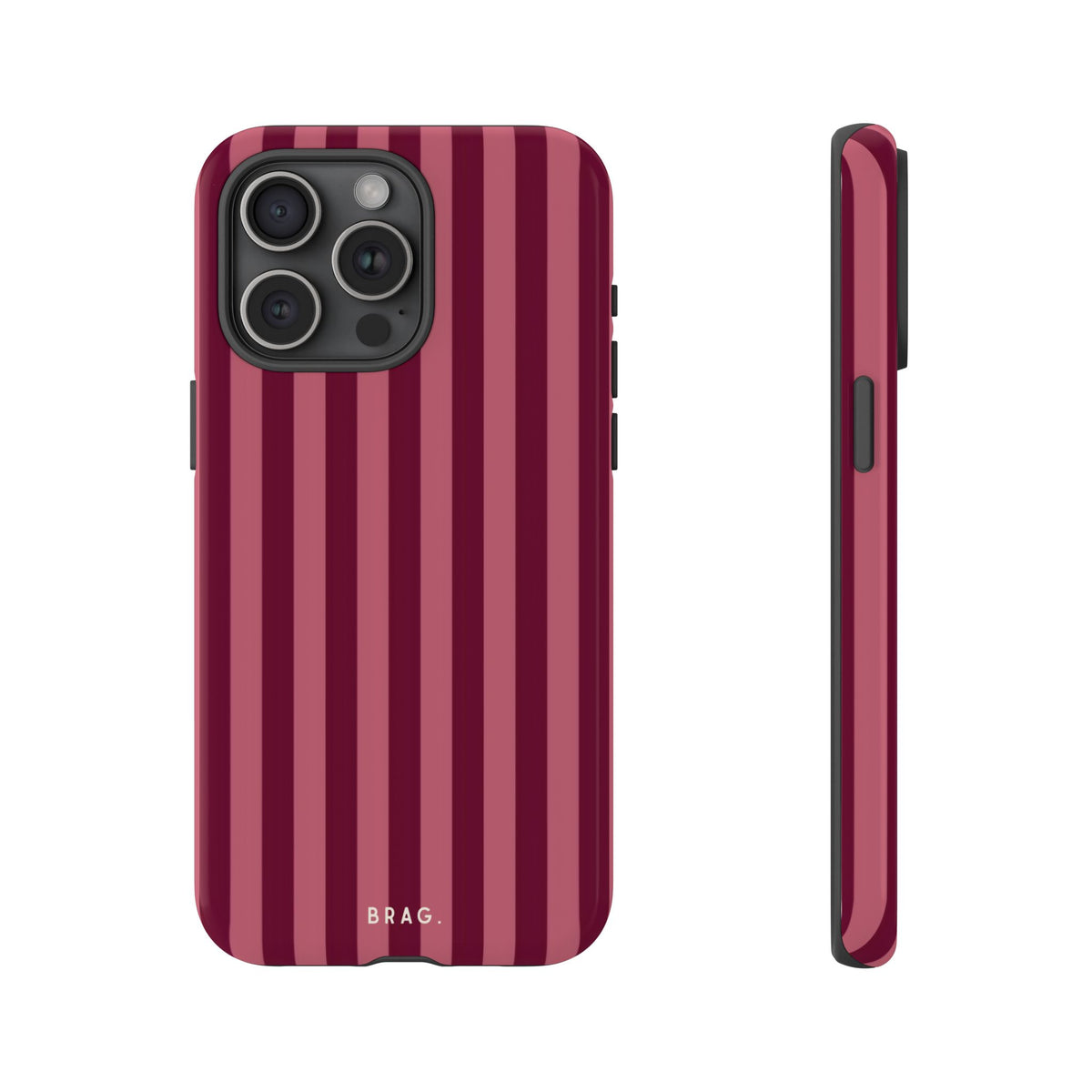 Hot Pink Tough Phone Case – Shockproof Protective iPhone Cover