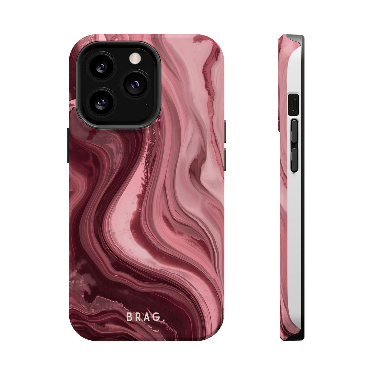 Cherry Smoke Magnetic Impact-Resistant Phone Case