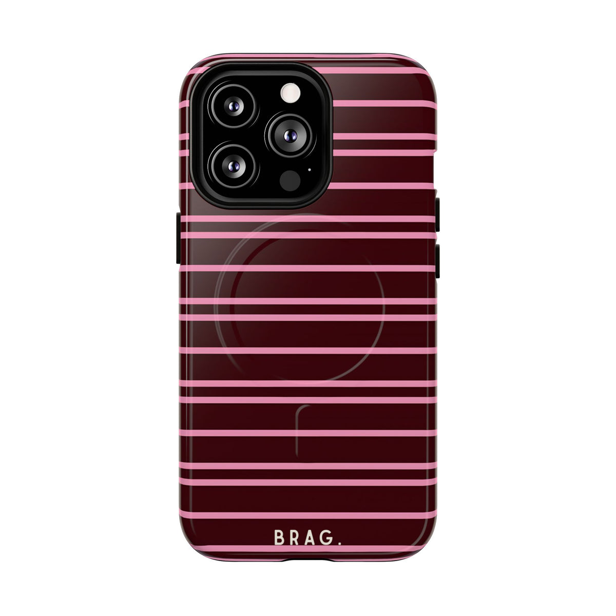 Secret Stripe MagSafe Tough Phone Case — Magnetic Protective Cover