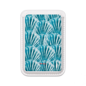 Seafoam MagSafe Vegan Wallet — Slim Phone Card Holder