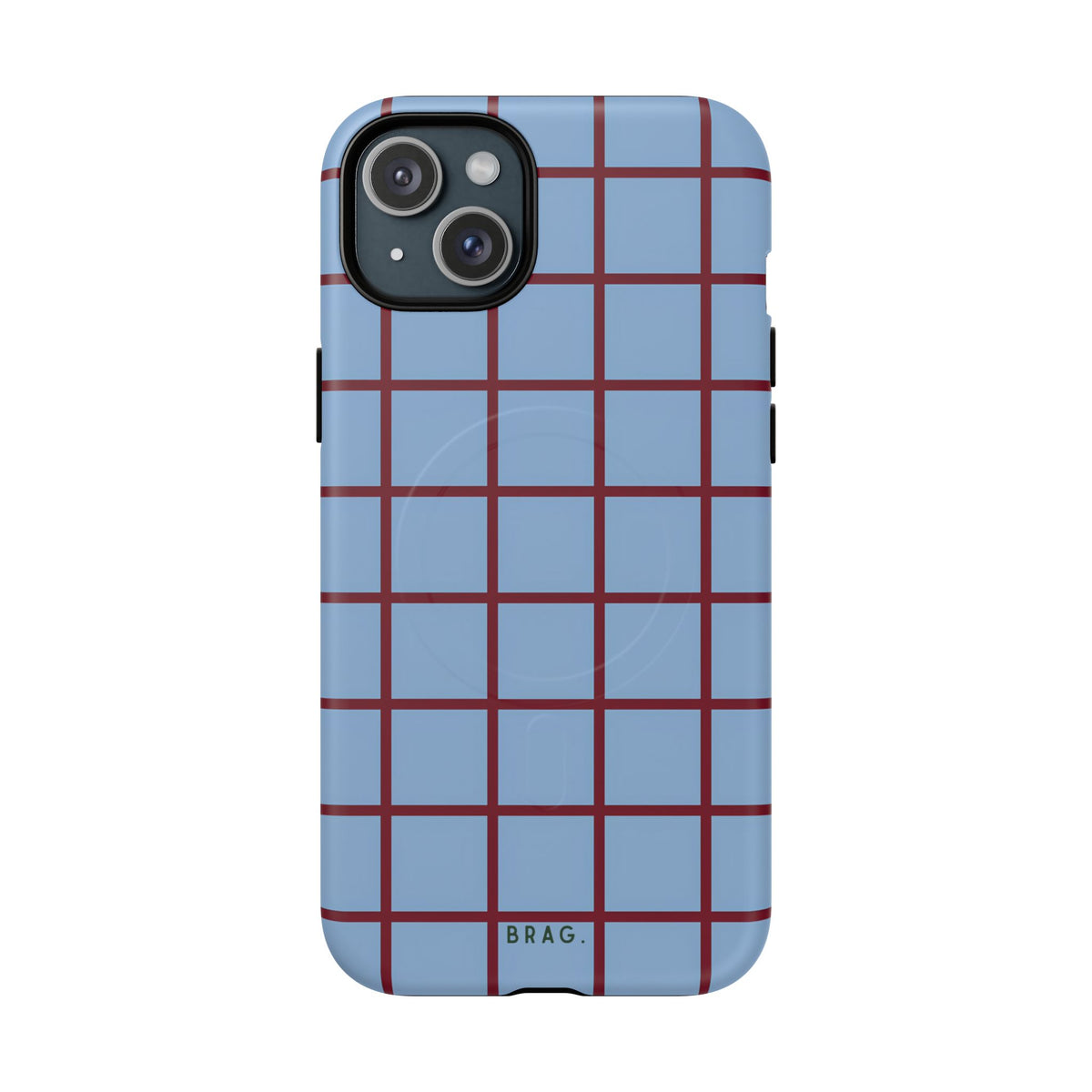 Checkerboard Romance MagSafe Tough Phone Case — Magnetic Protective Cover