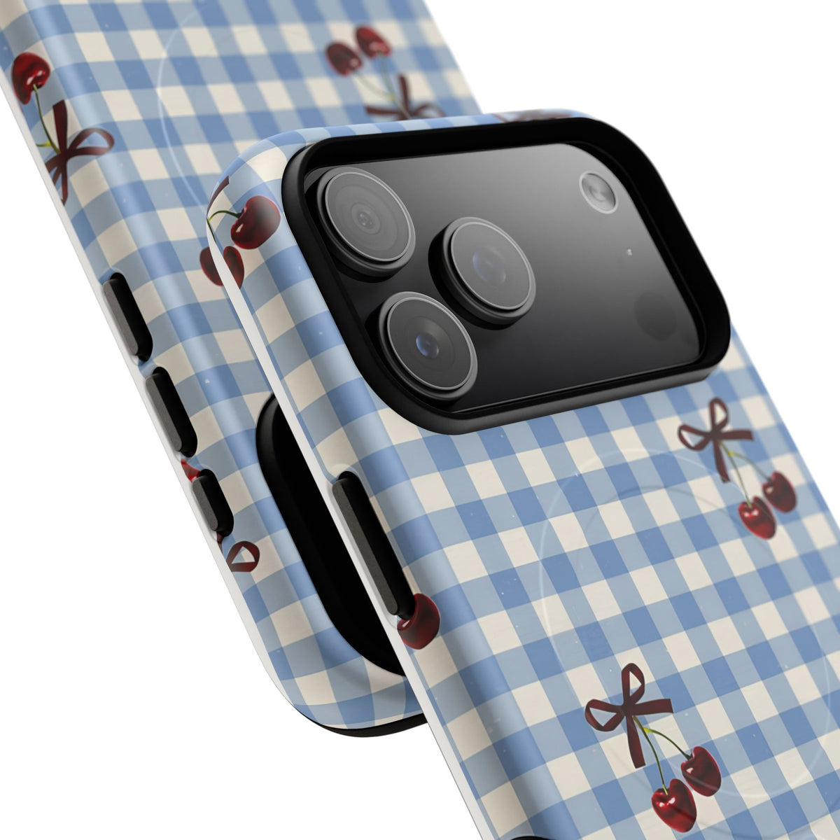Cherry Picnic MagSafe Tough Phone Case — Magnetic Protective Cover