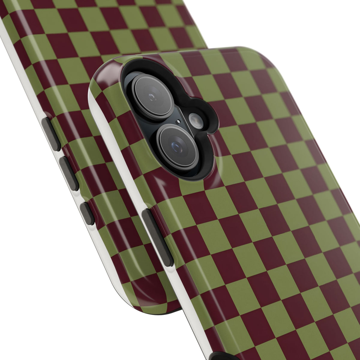 Lucky Check Magnetic Impact-Resistant Phone Case