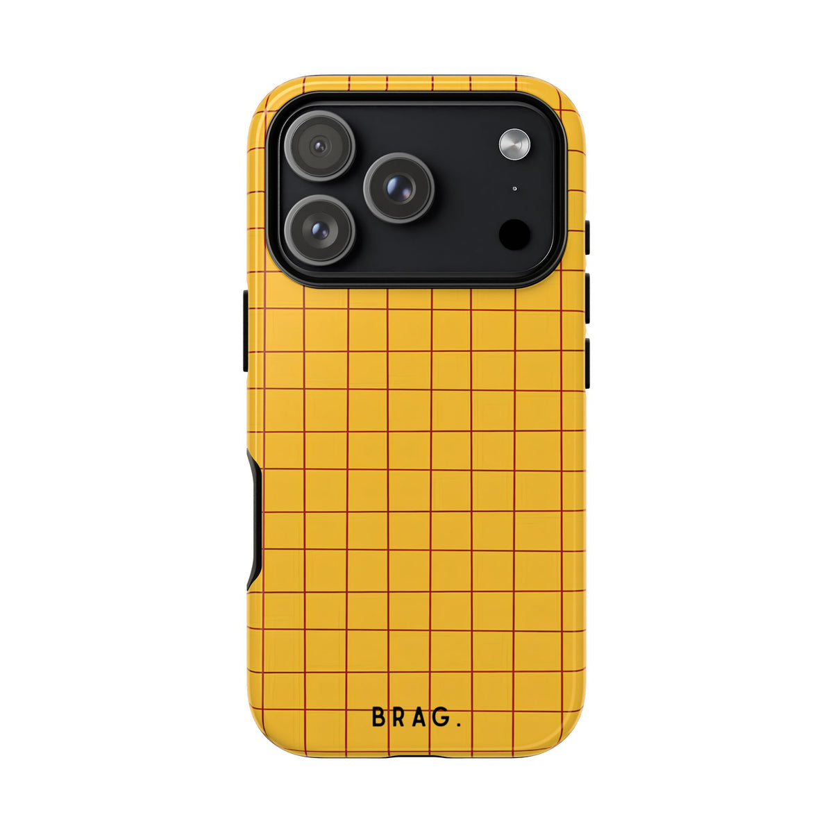 Cheese Grid Tough Phone Case – Shockproof Protective iPhone Cover
