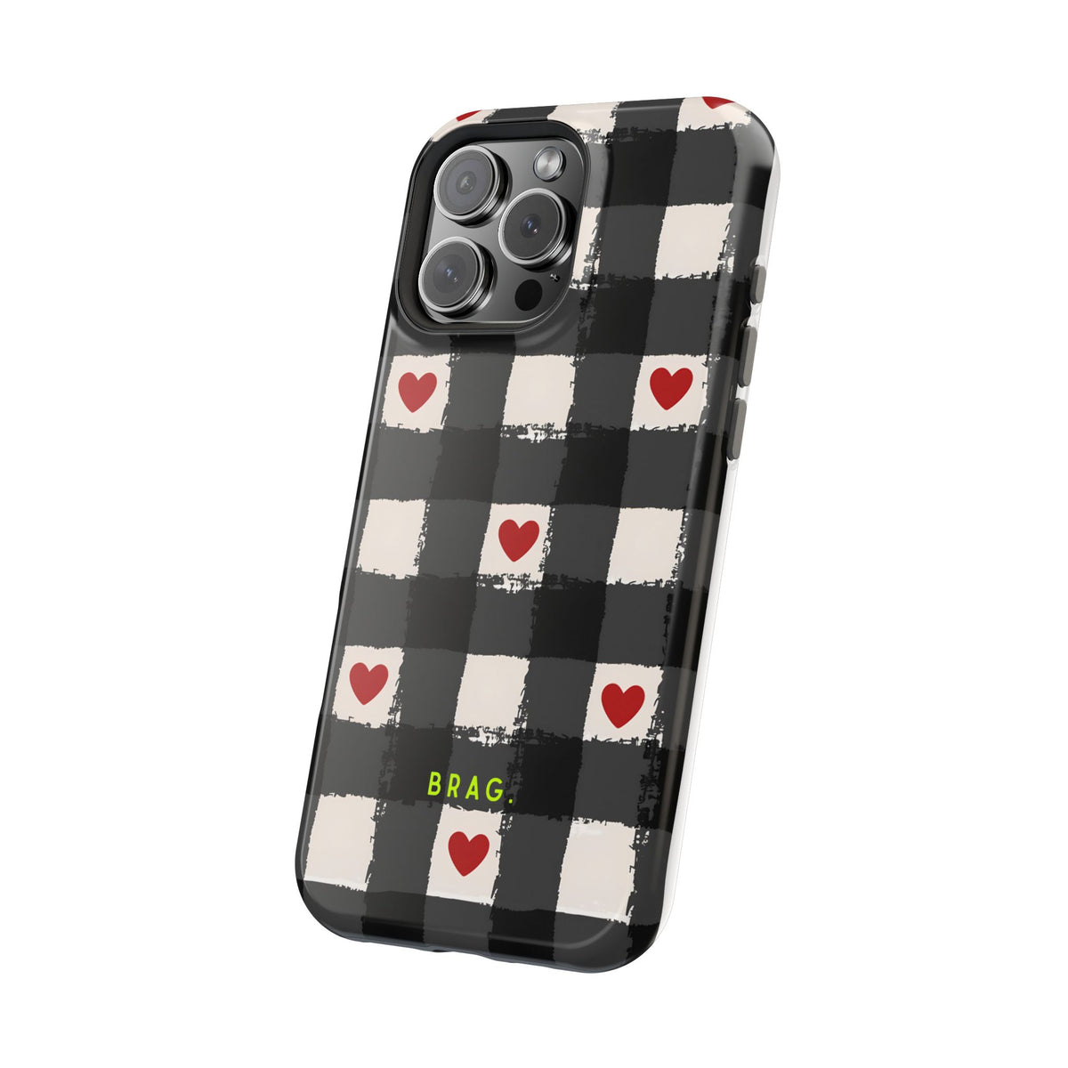 Lucky Heart Magnetic Impact-Resistant Phone Case