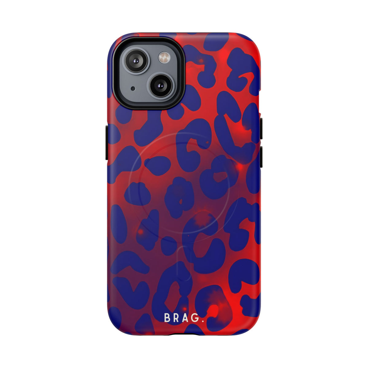 Electric Blue MagSafe Tough Phone Case — Magnetic Protective Cover