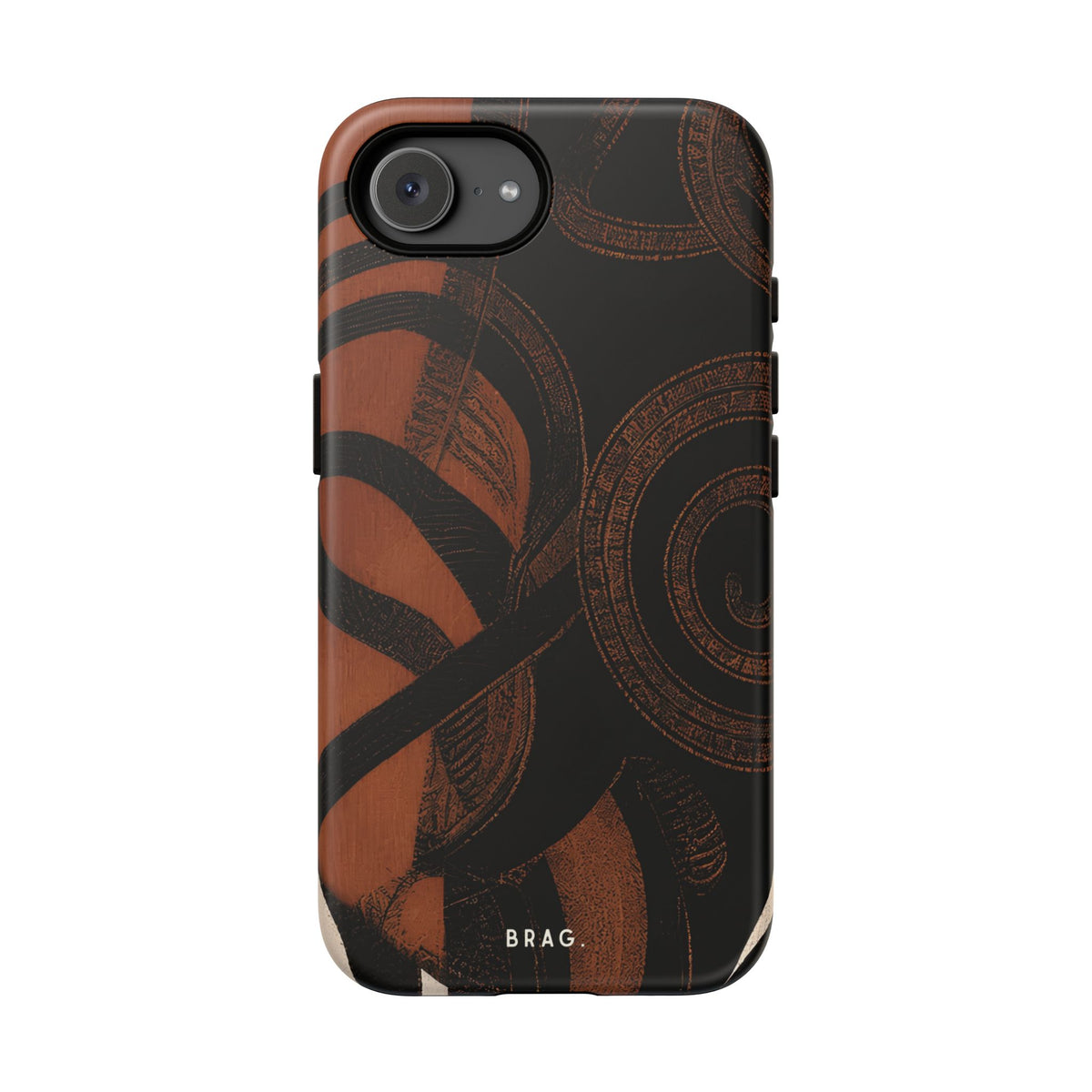 Mighnight Spiral Tough Phone Case – Shockproof Protective iPhone Cover