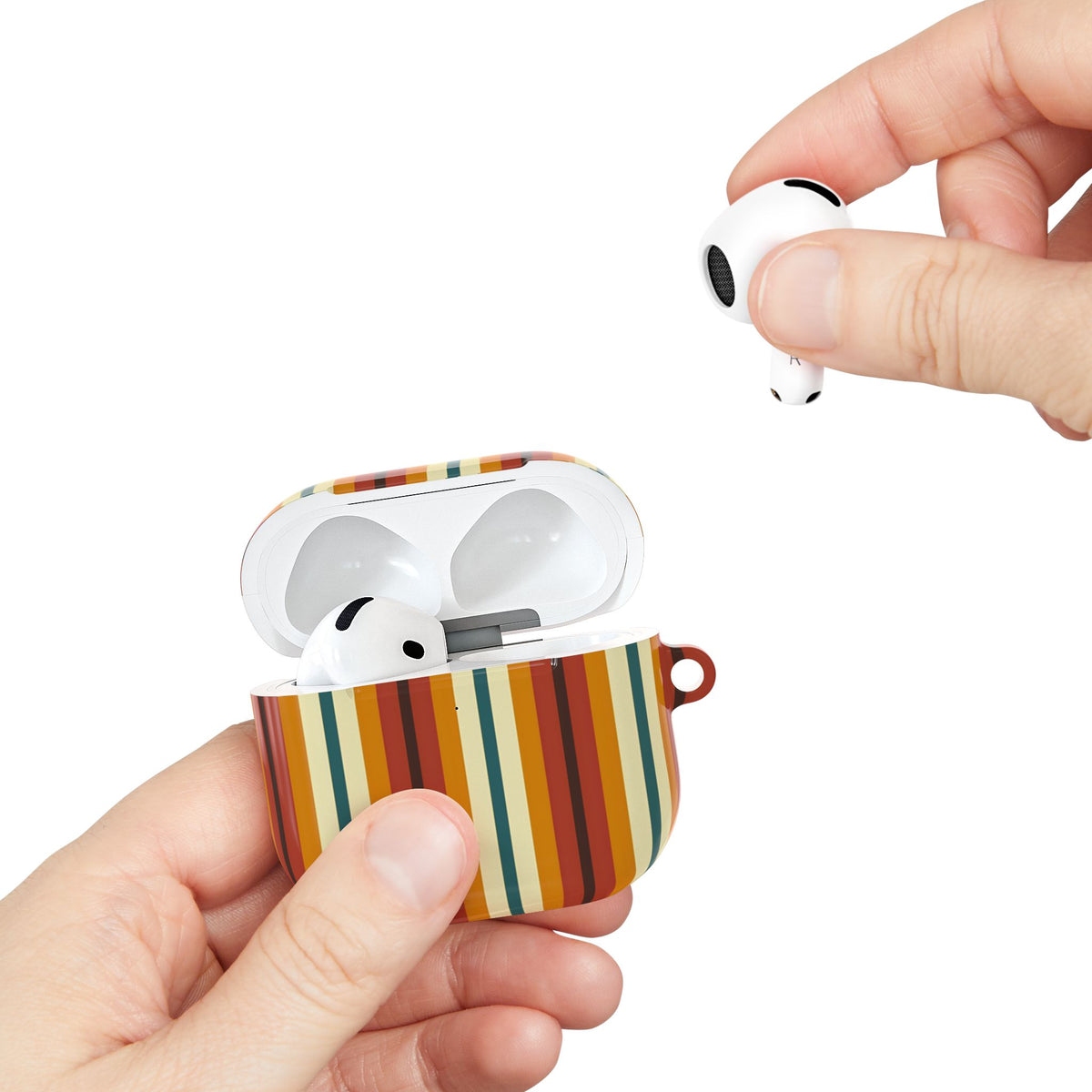 Color Wave AirPod Case – Slim Protective Charging Case