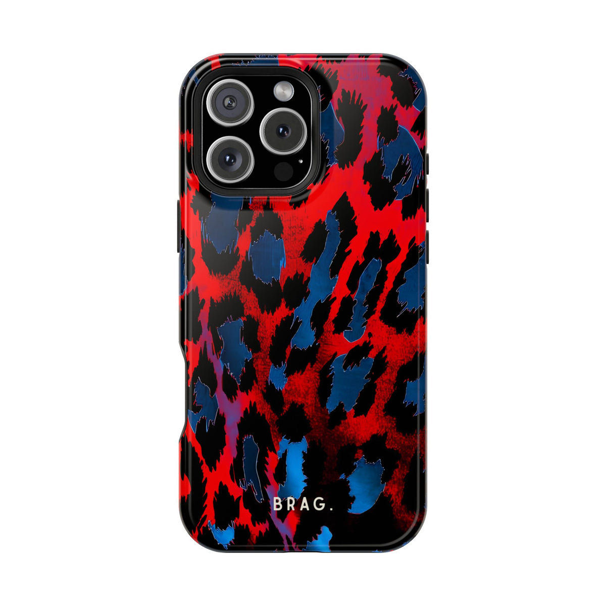 Blue Heat Magnetic Impact-Resistant Phone Case