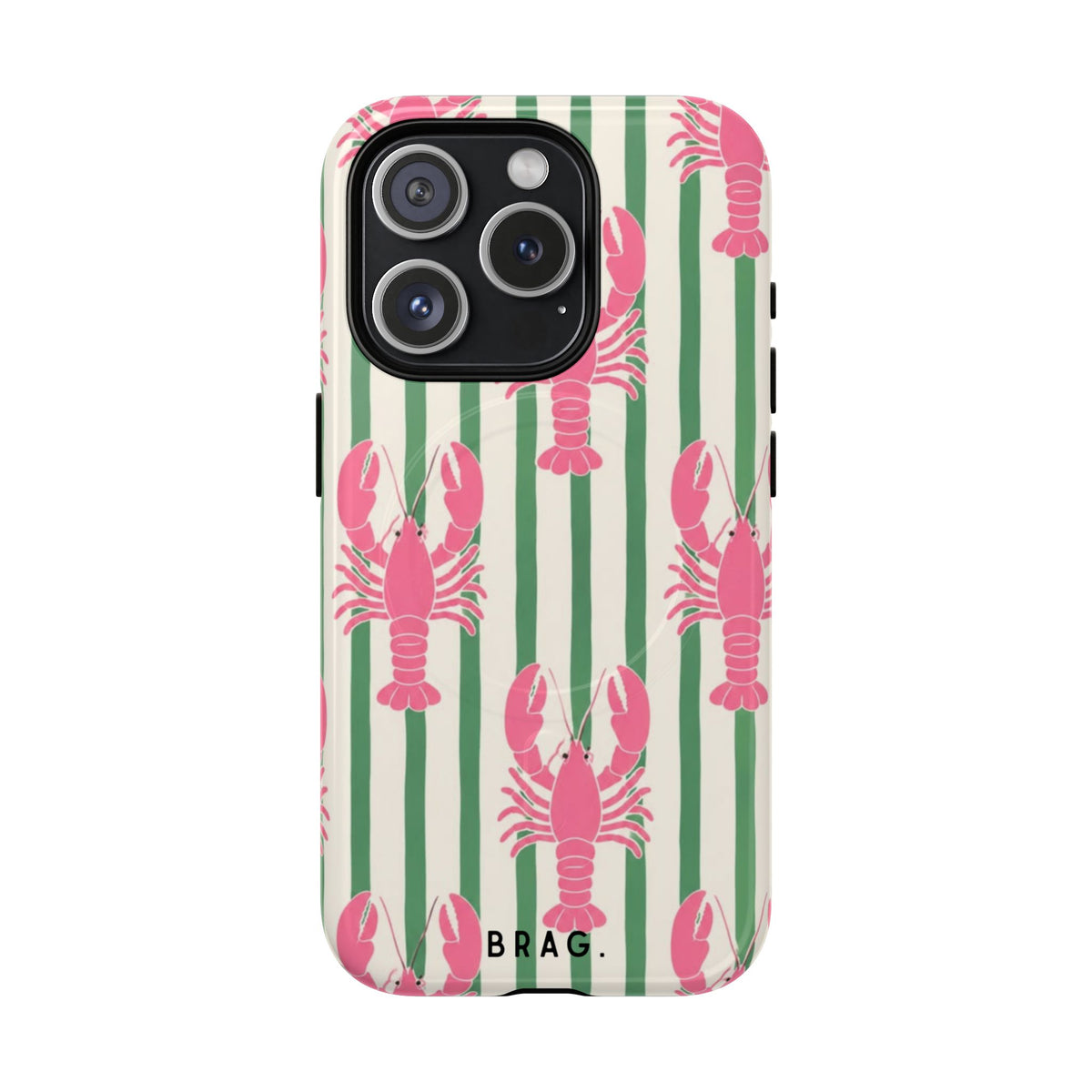 Pink Catch MagSafe Tough Phone Case — Magnetic Protective Cover