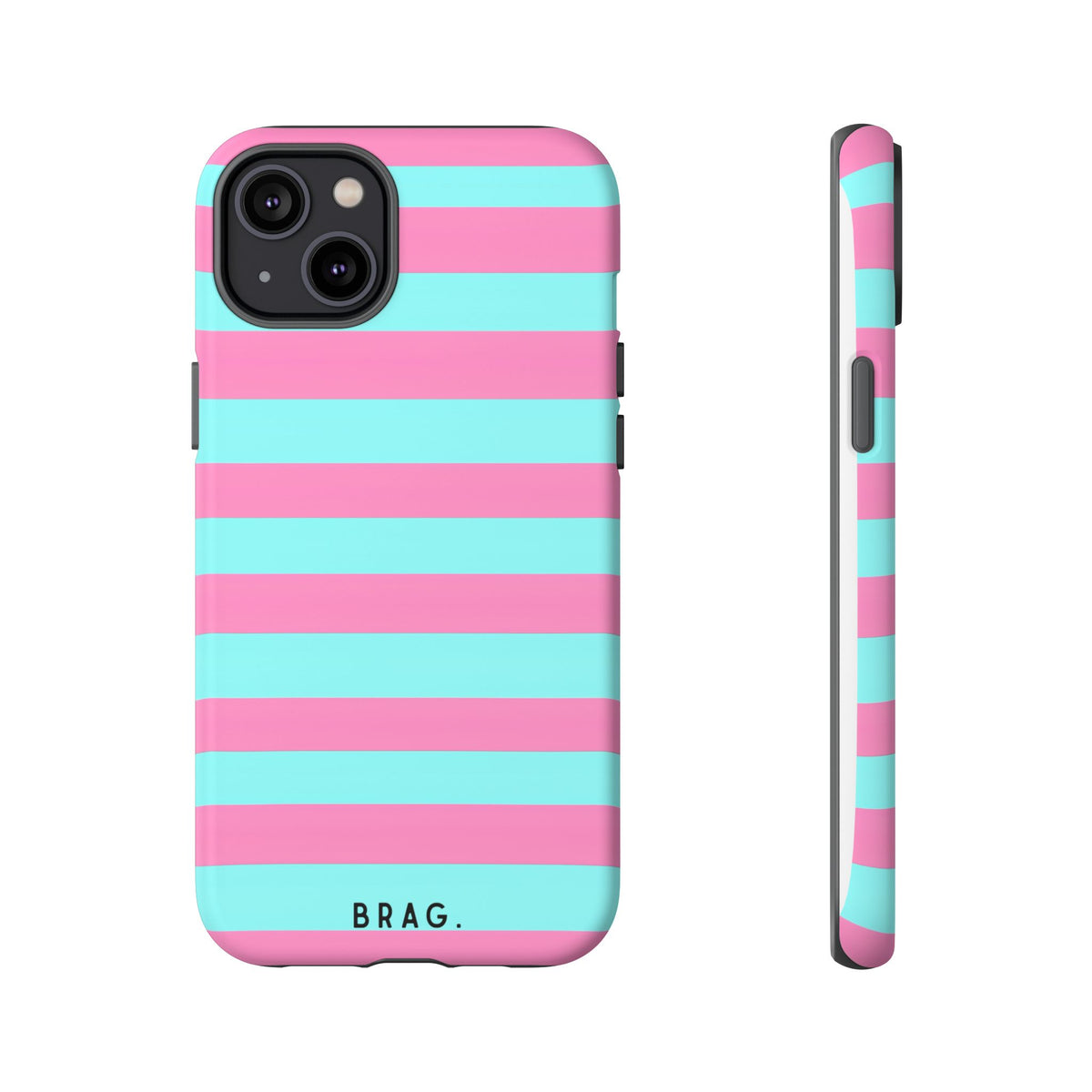 Taffy Stripe Tough Phone Case – Shockproof Protective iPhone Cover