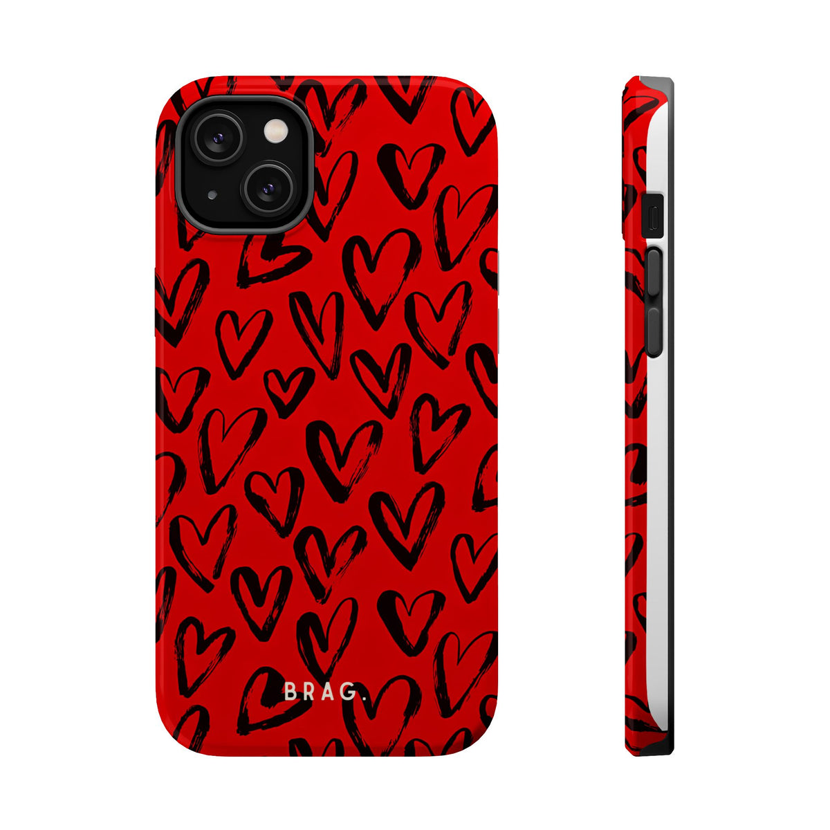 Fire heart Magnetic Impact-Resistant Phone Case