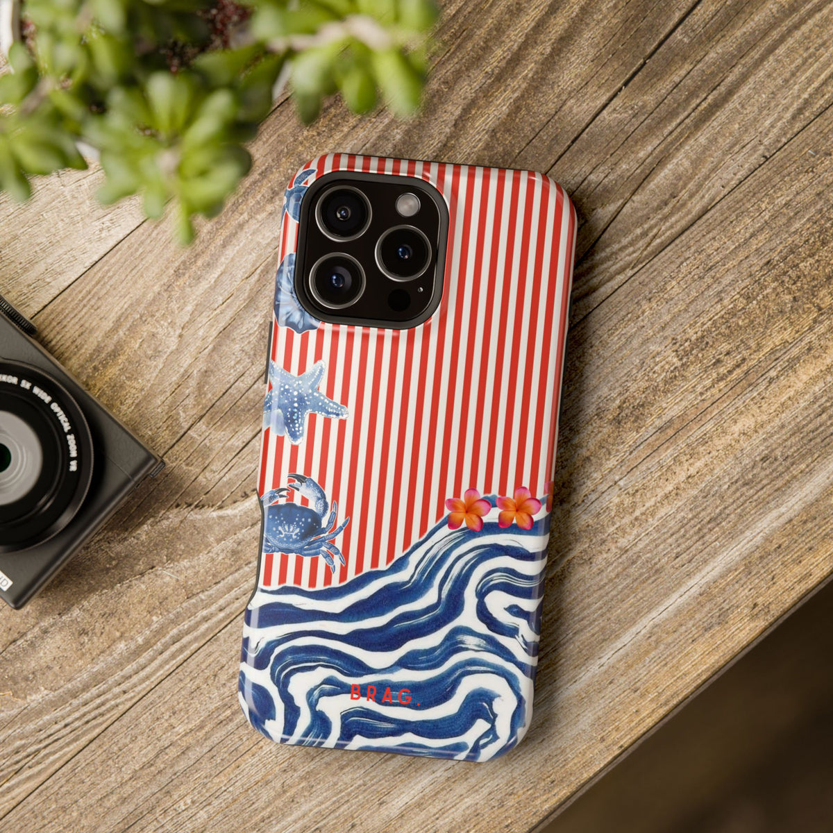 Riviera Postcard Magnetic Impact-Resistant Phone Case