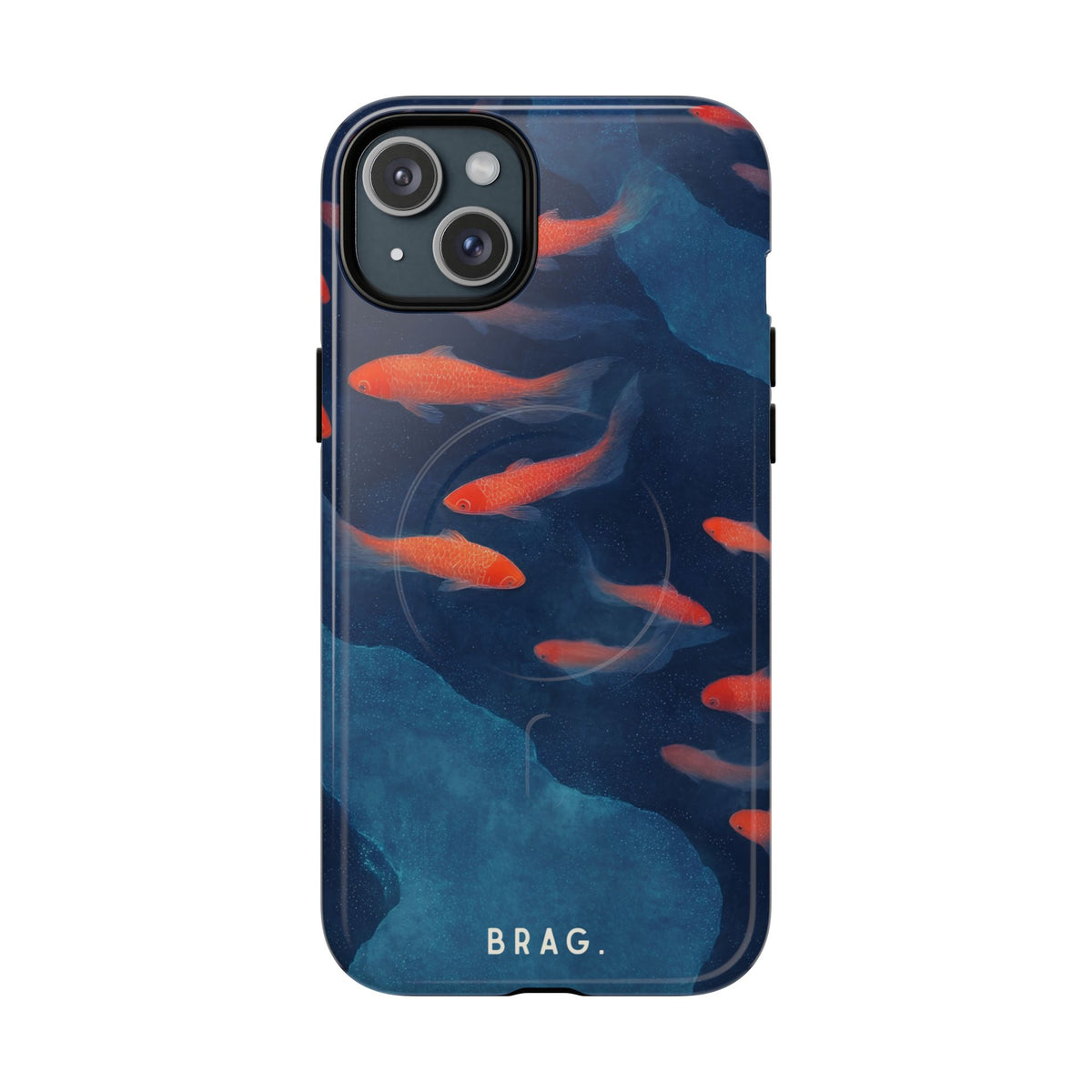 Midnight Swim MagSafe Tough Phone Case — Magnetic Protective Cover