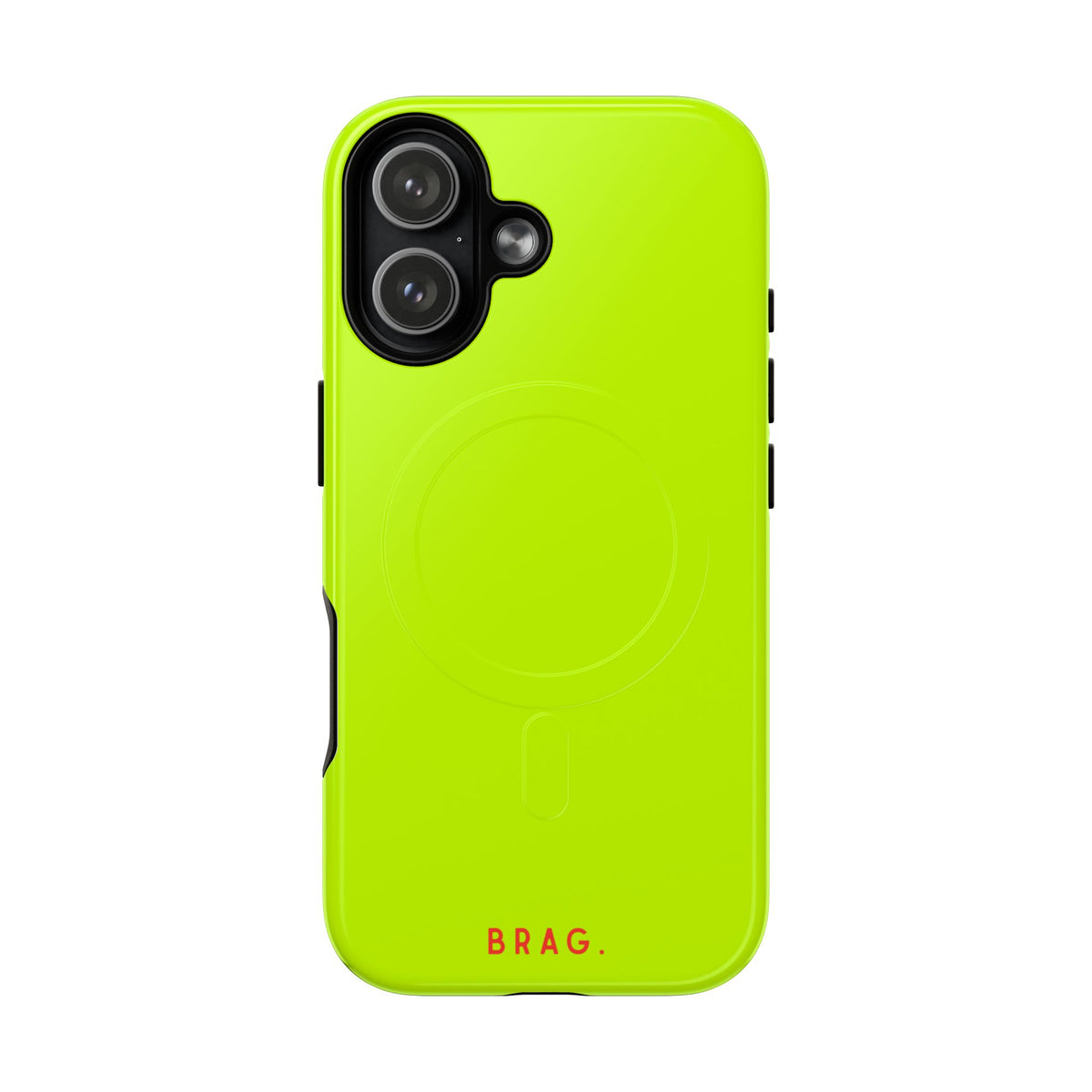 Brag Neon MagSafe Tough Phone Case — Magnetic Protective Cover