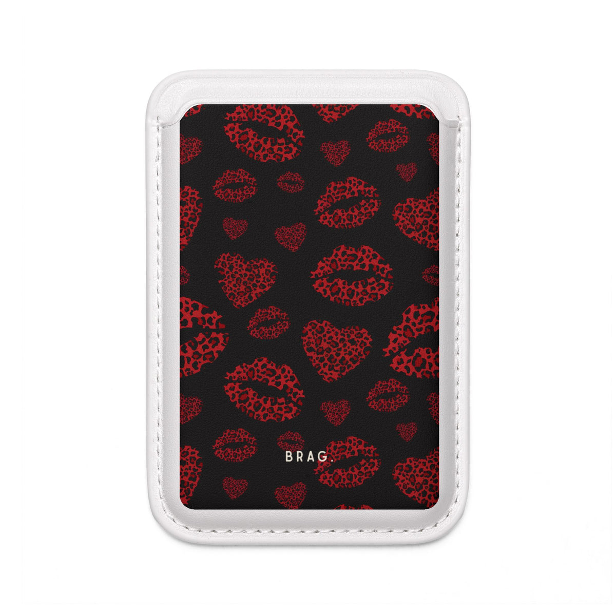 Kiss & Run MagSafe Vegan Wallet — Slim Phone Card Holder
