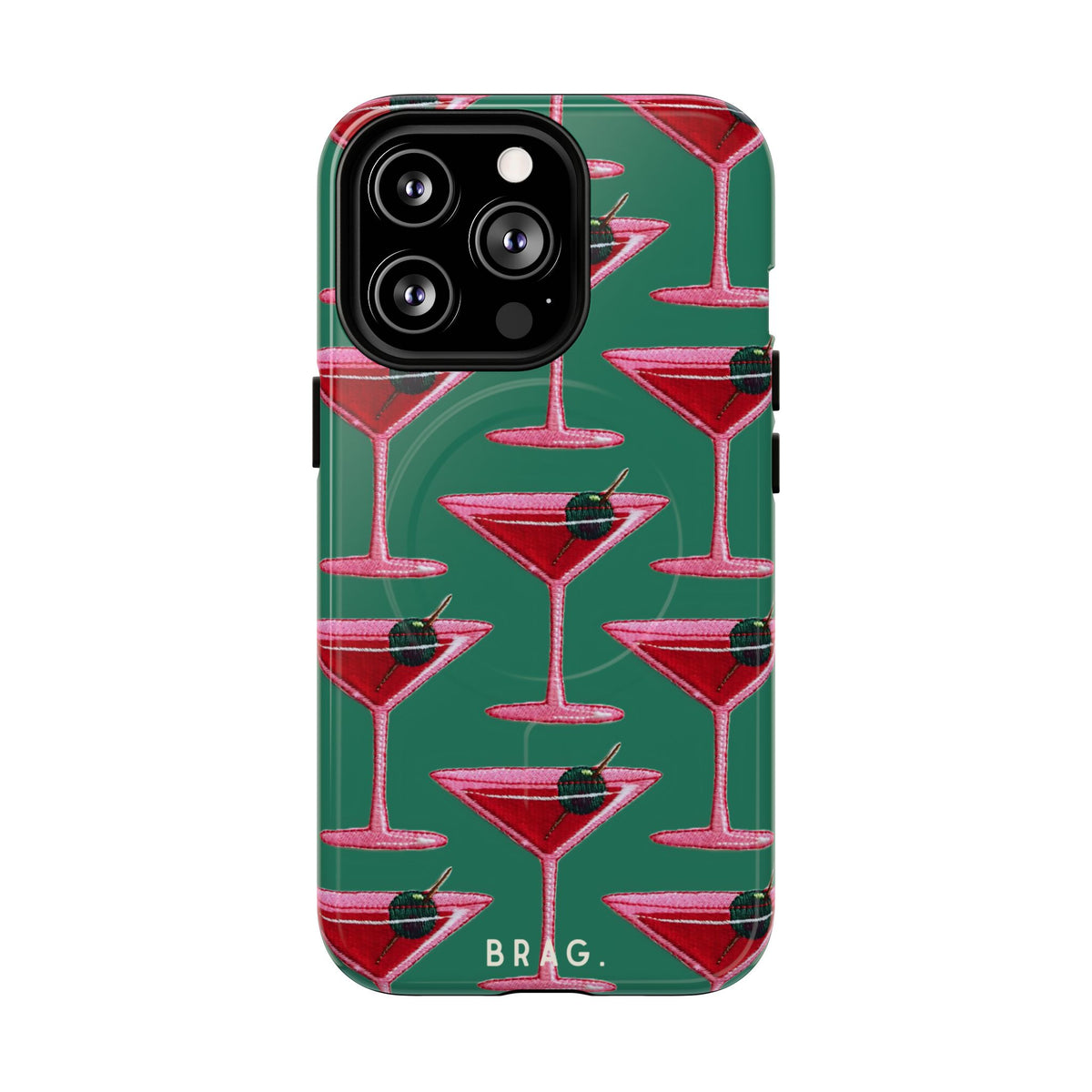 Pink Martini MagSafe Tough Phone Case — Magnetic Protective Cover