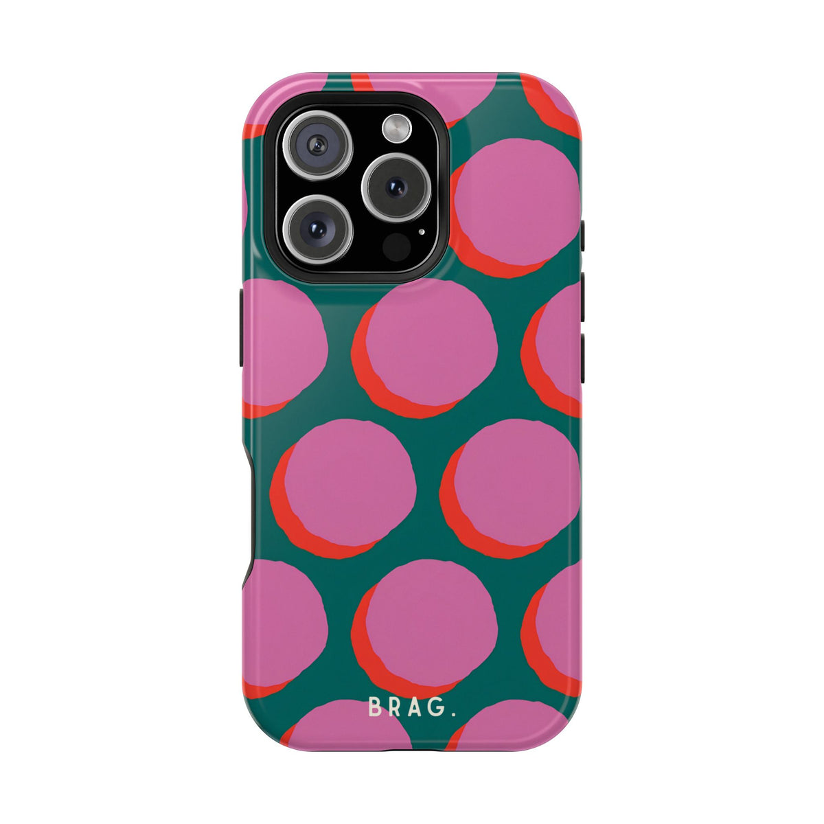 Pink Moon Magnetic Impact-Resistant Phone Case