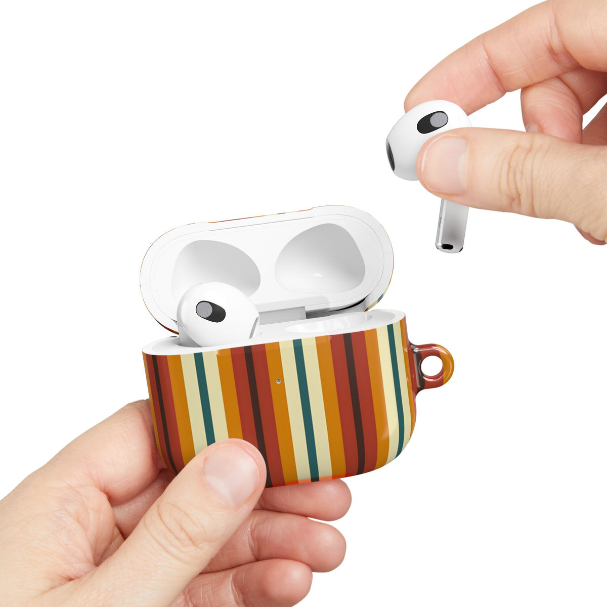 Color Wave AirPod Case – Slim Protective Charging Case